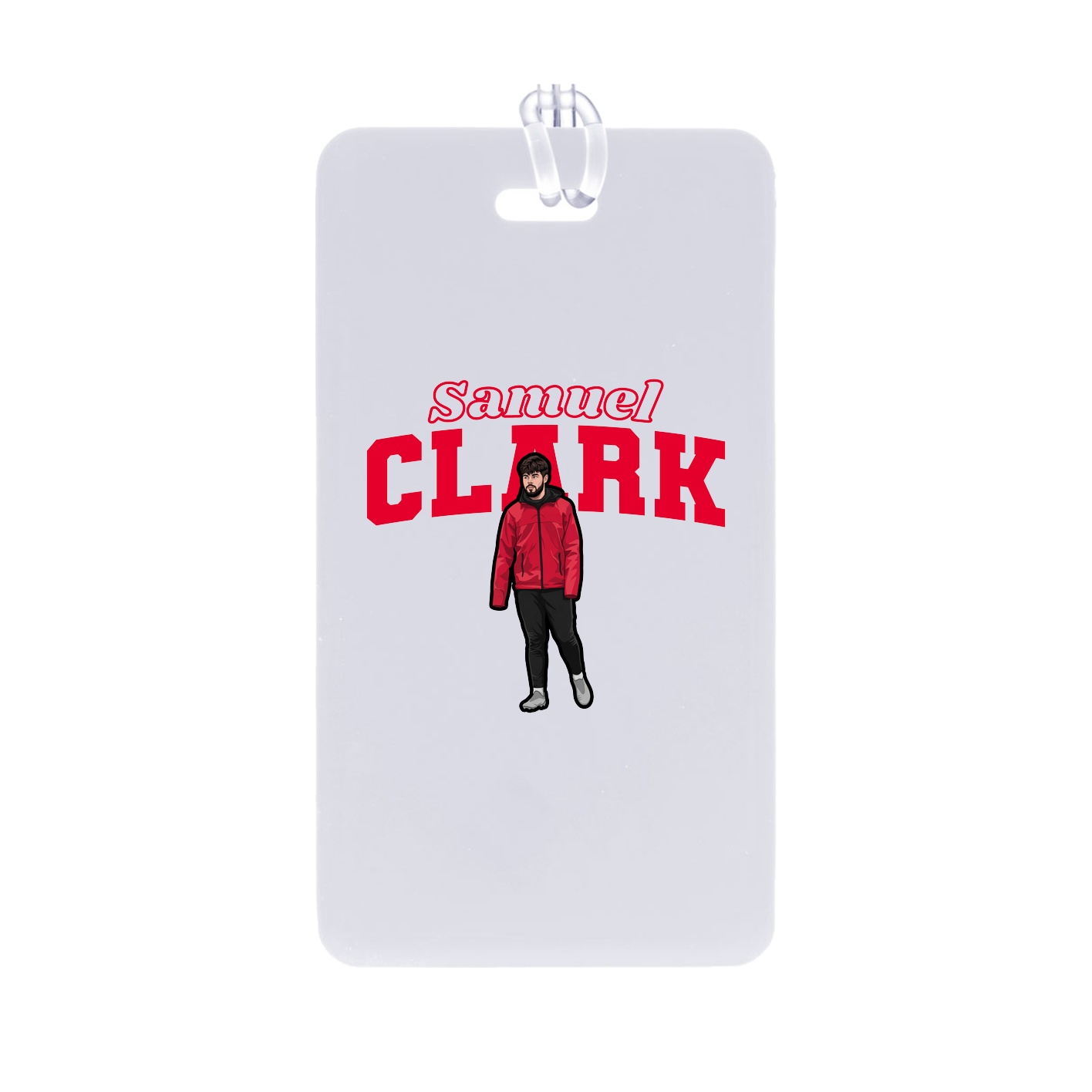 Bag Tag — Name Arch in Classic