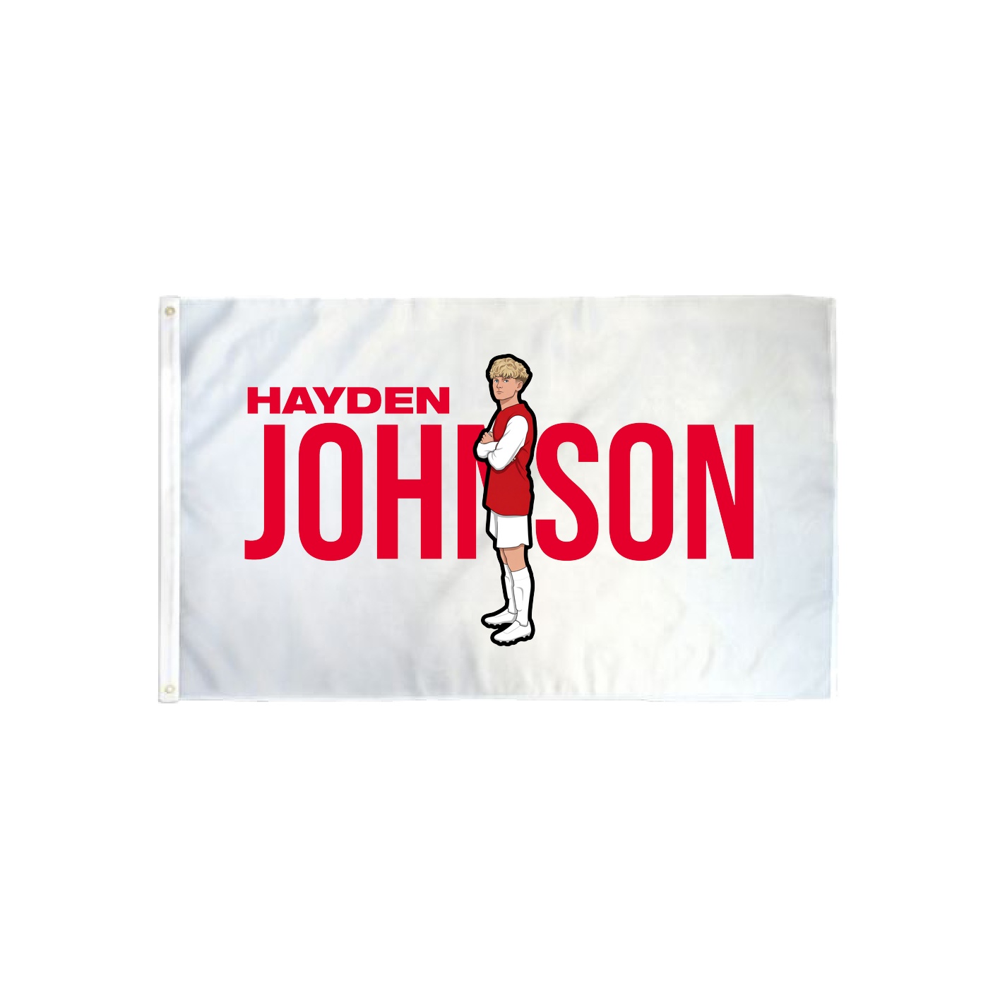 3x5 Flag — Player Name in Classic