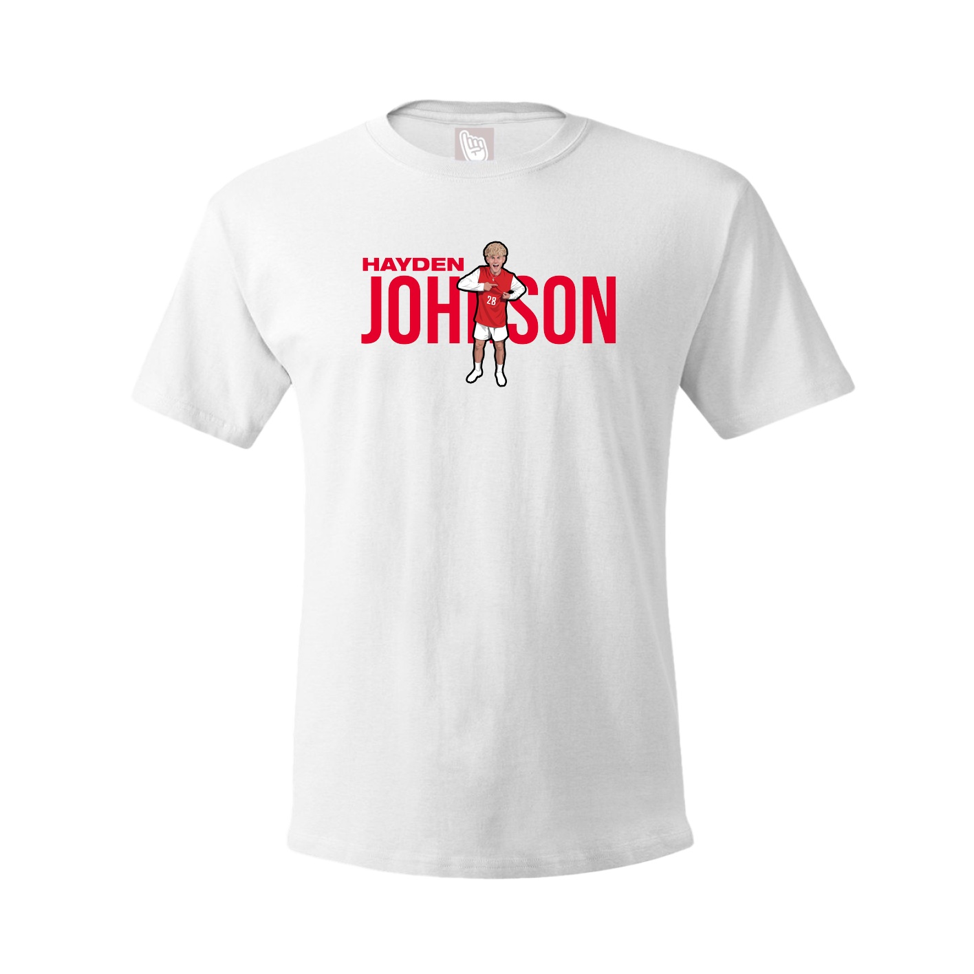 Tee — Player Name in White