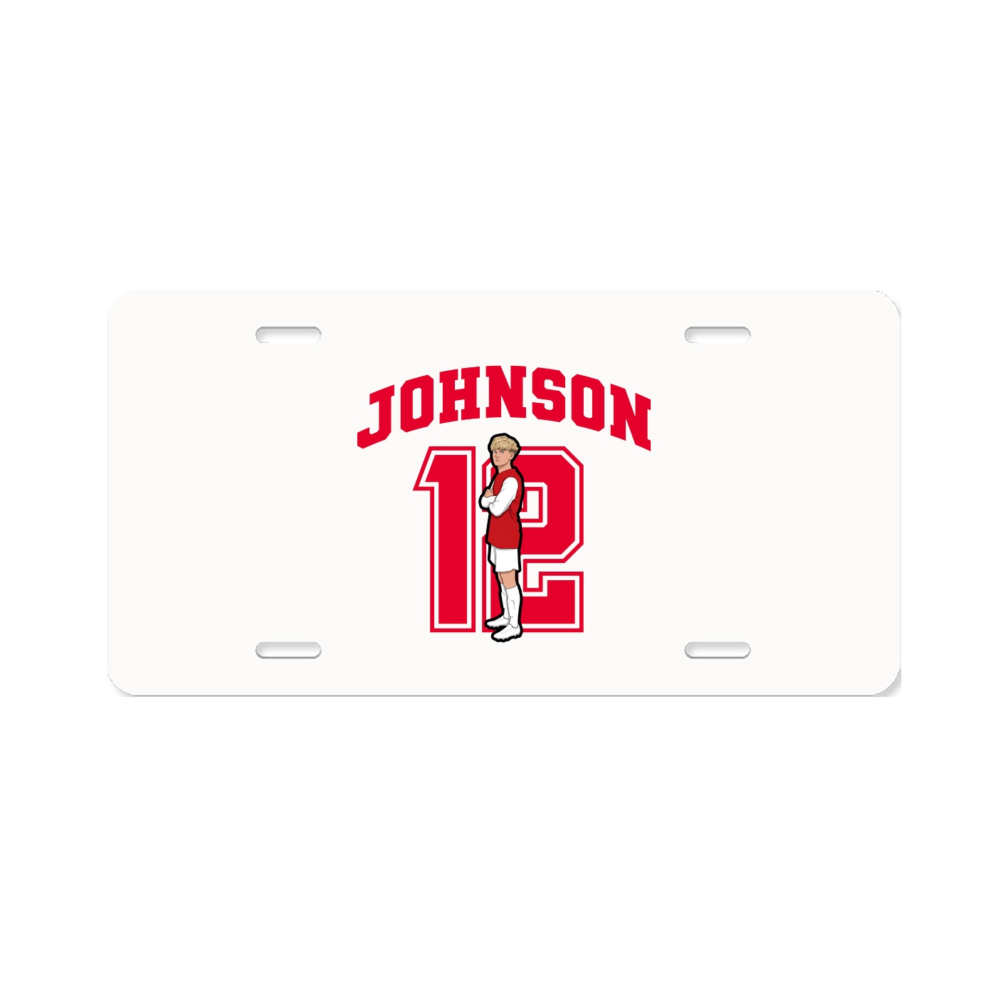 License Plate — Number in Classic