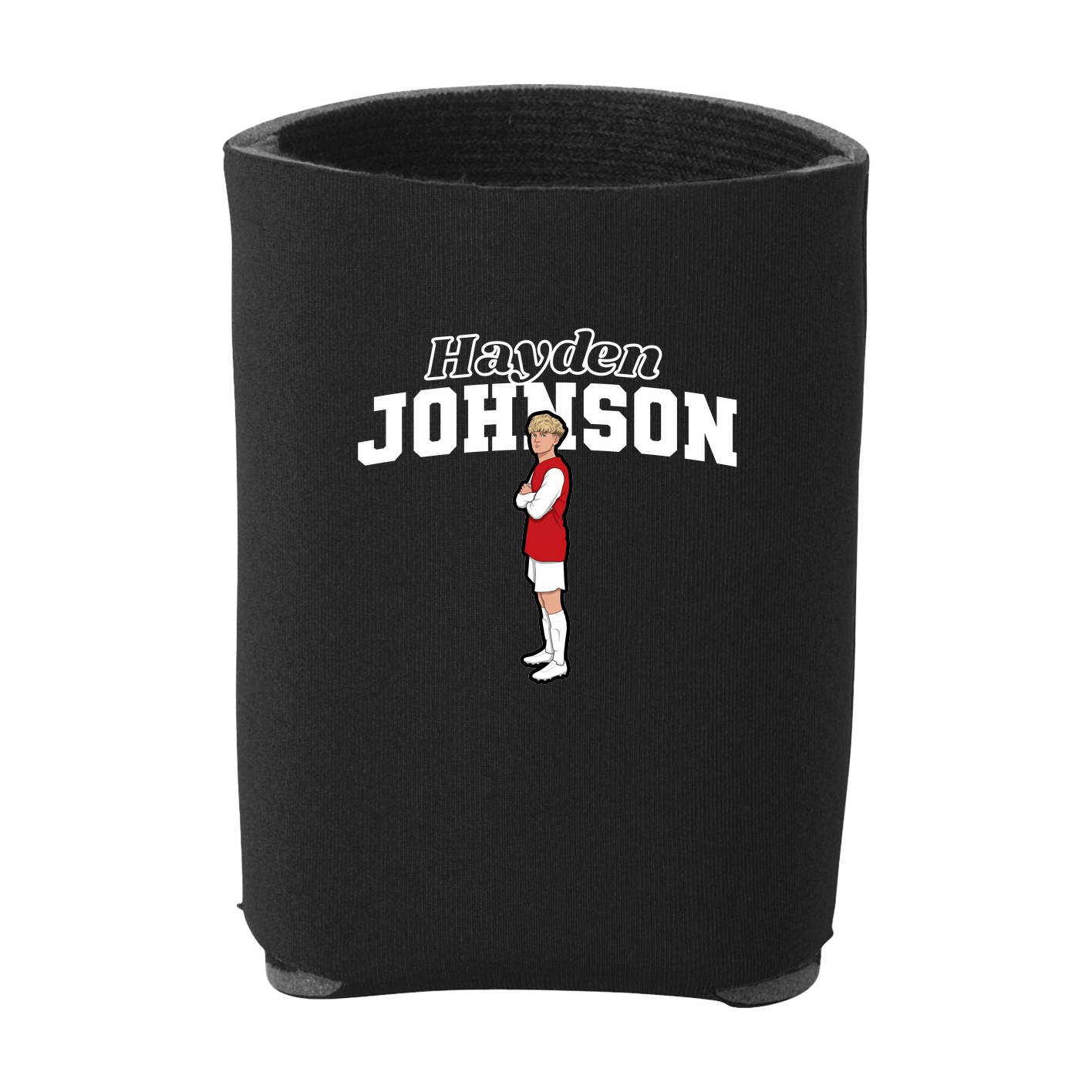 Can Holder — Name Arch in Black