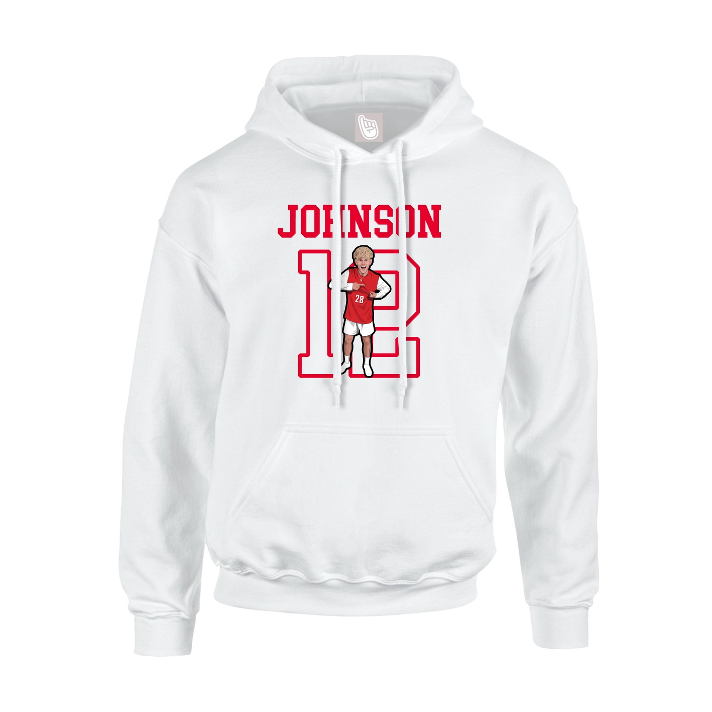 Youth Hoodie — Shirsey in White