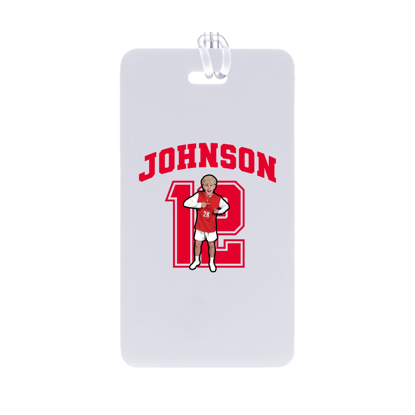 Bag Tag — Number in Classic