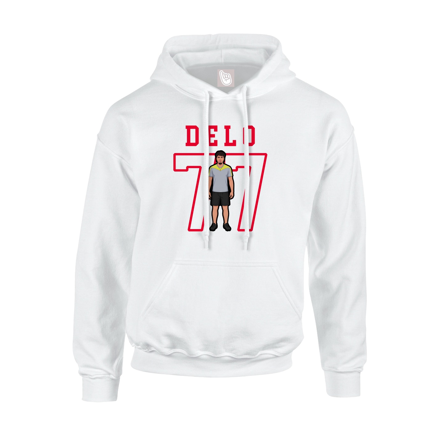 Hoodie — Shirsey in White