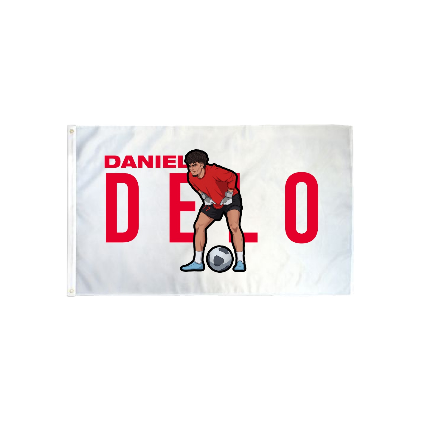 3x5 Flag — Player Name in Classic