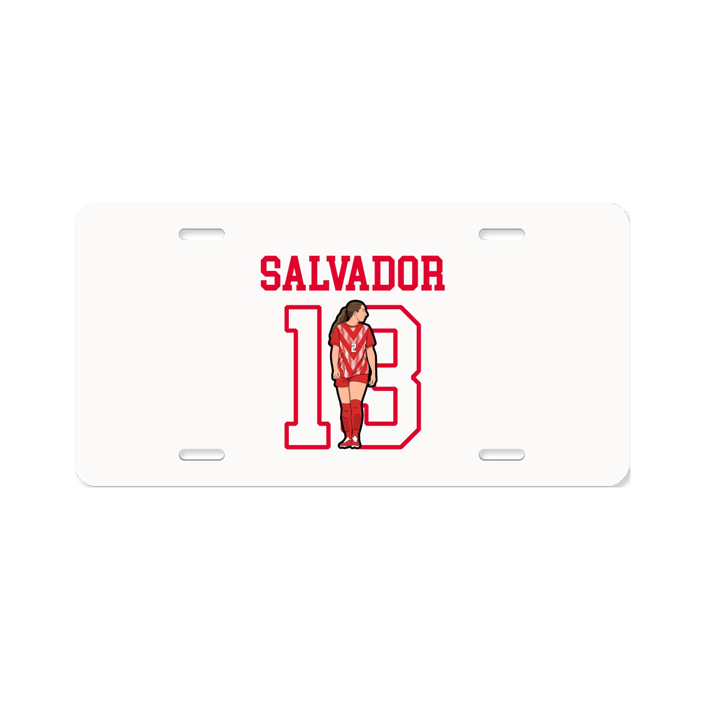 License Plate — Shirsey in Classic
