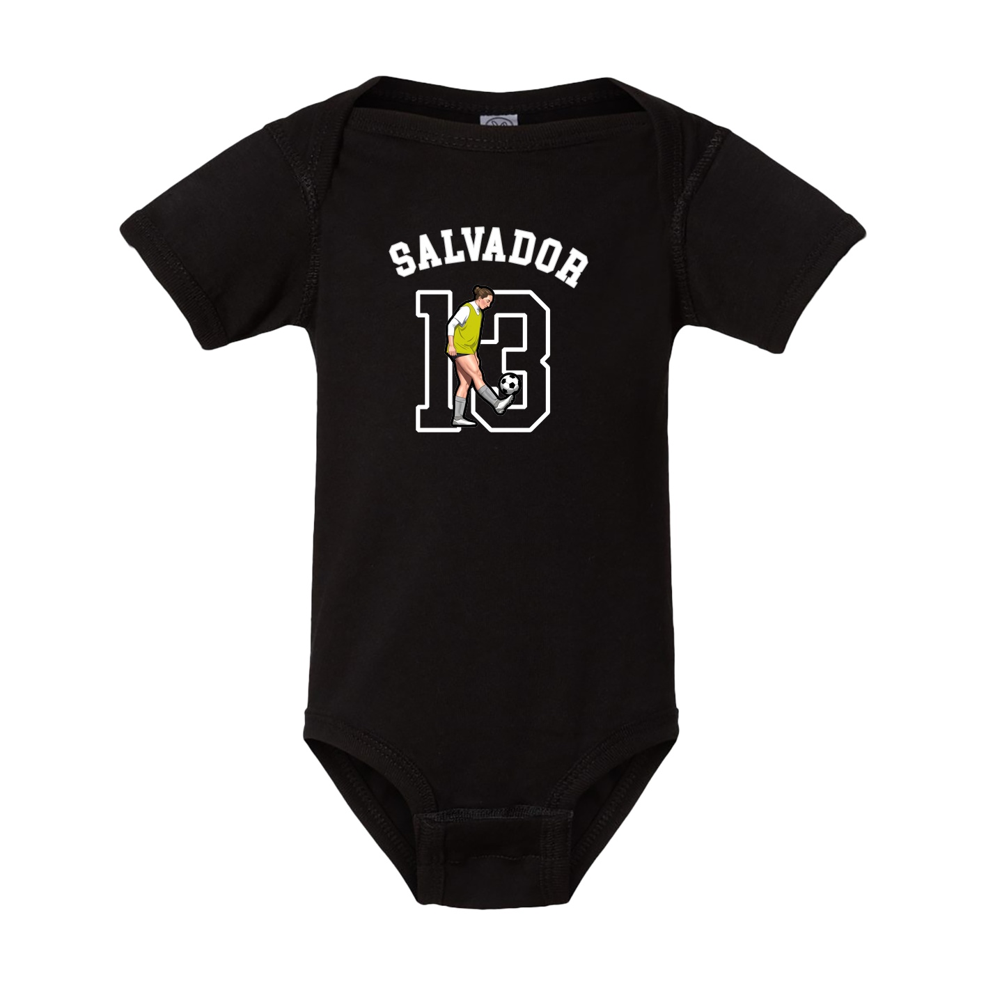 Baby Onesie — Shirsey Arch in Black