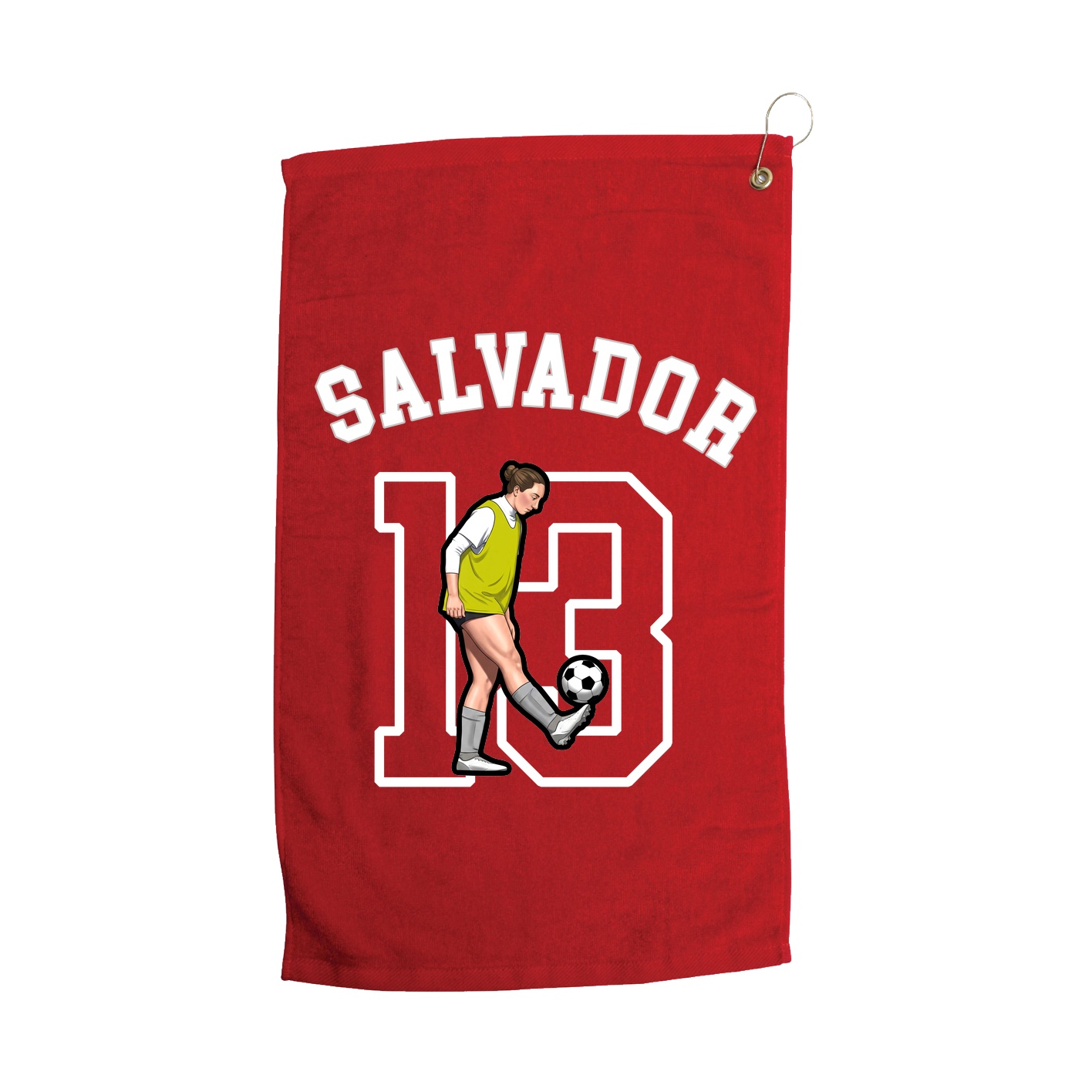 Golf Towel — Shirsey Arch in Red