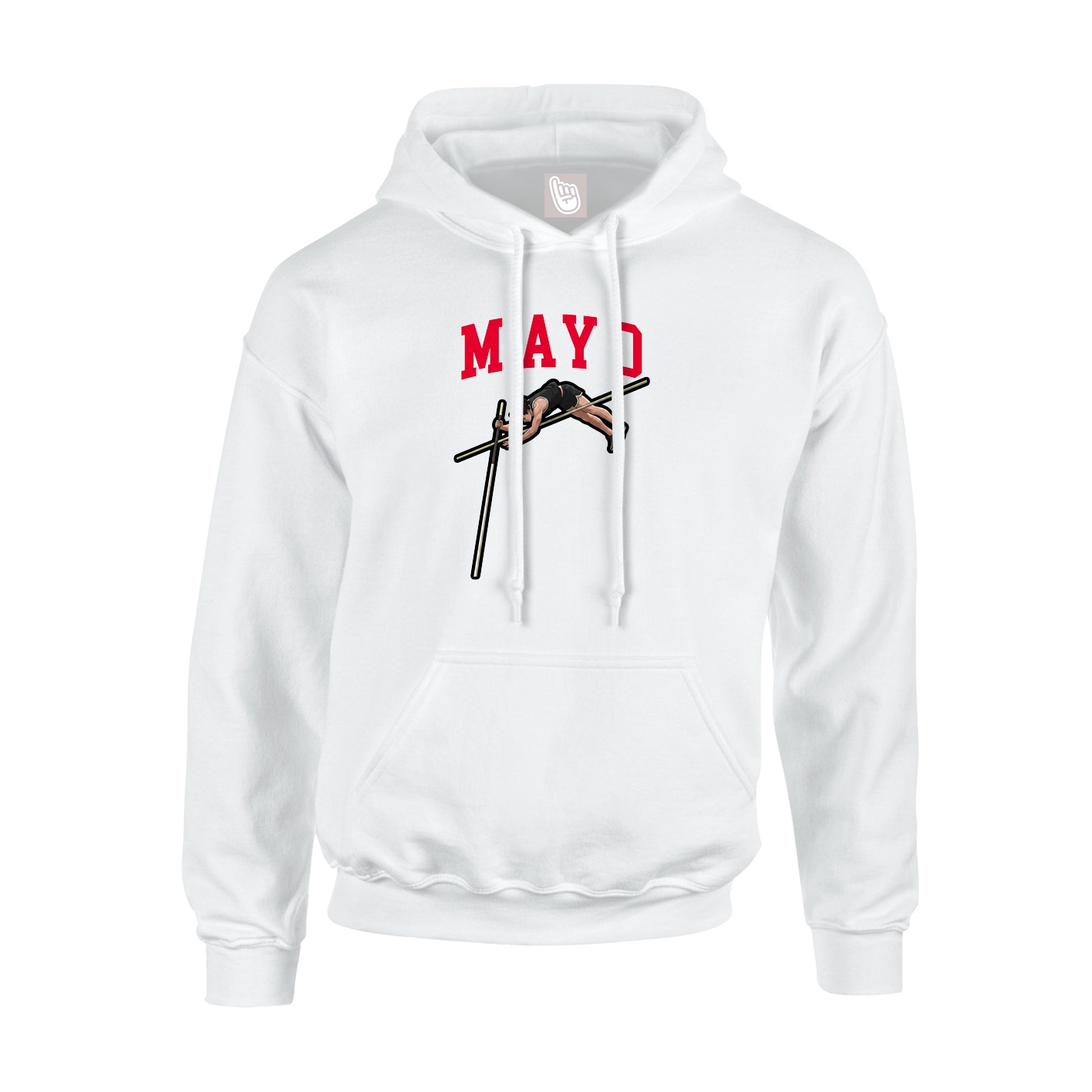 Hoodie — Shirsey in White