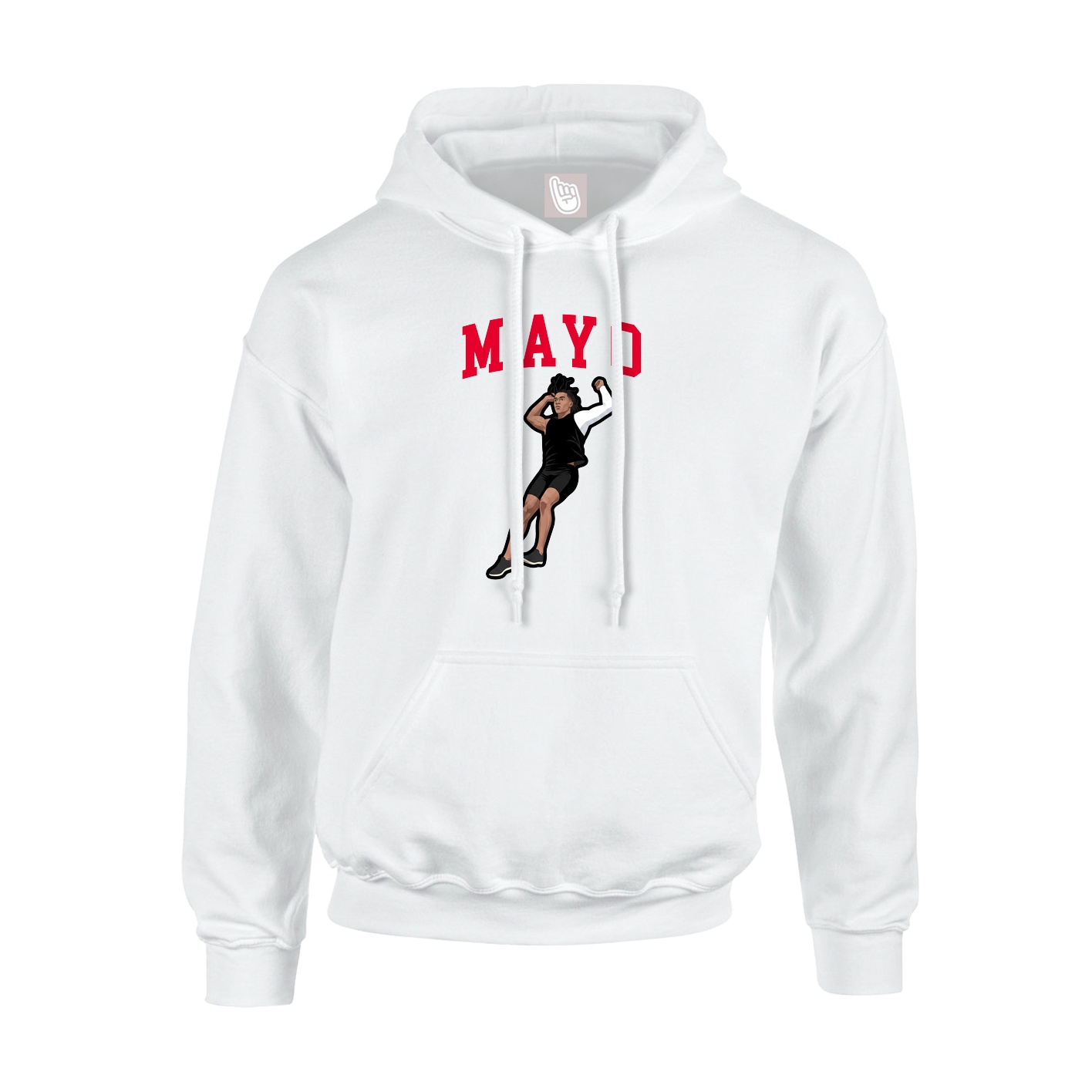 Youth Hoodie — Shirsey in White