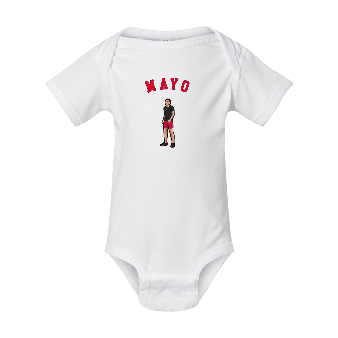 Baby Onesie — Shirsey Arch in White
