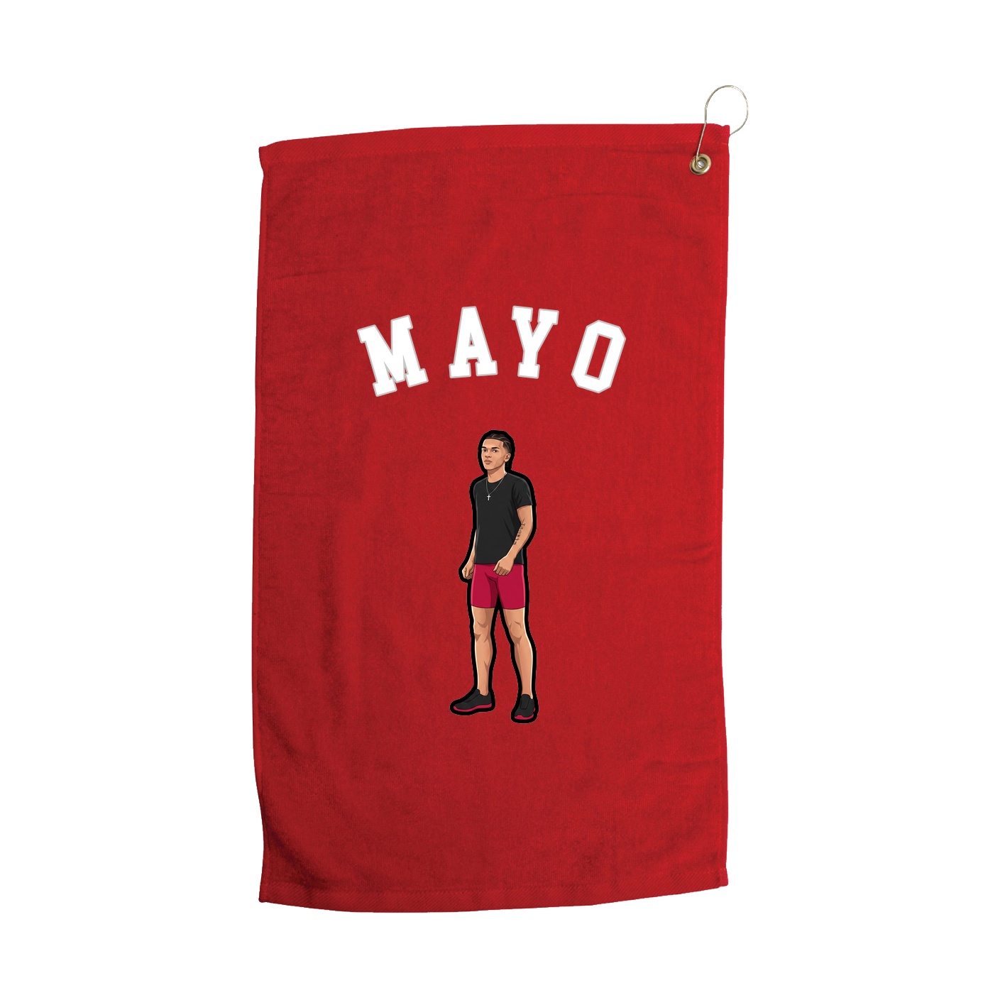 Golf Towel — Shirsey Arch in Red