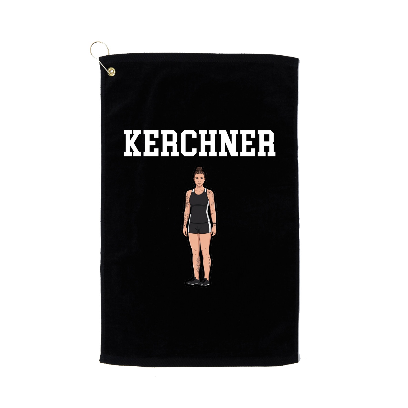Golf Towel — Shirsey in Black