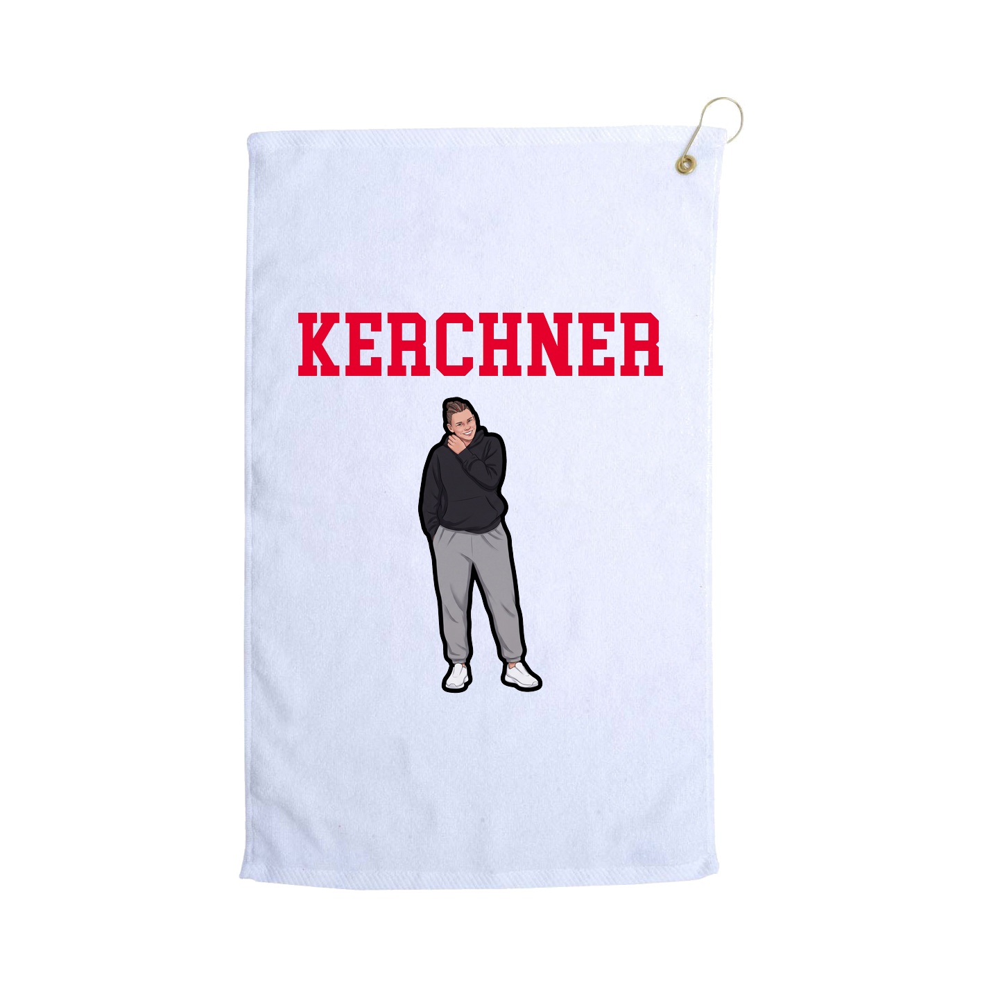 Golf Towel — Shirsey in White