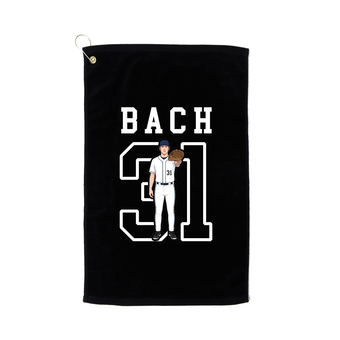 Golf Towel — Shirsey in Black