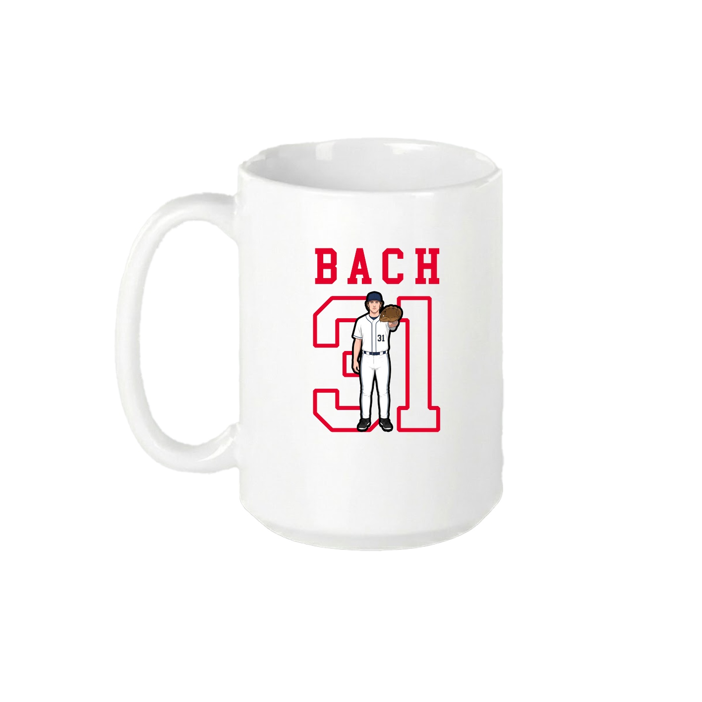 15oz Coffee Mug — Shirsey in White