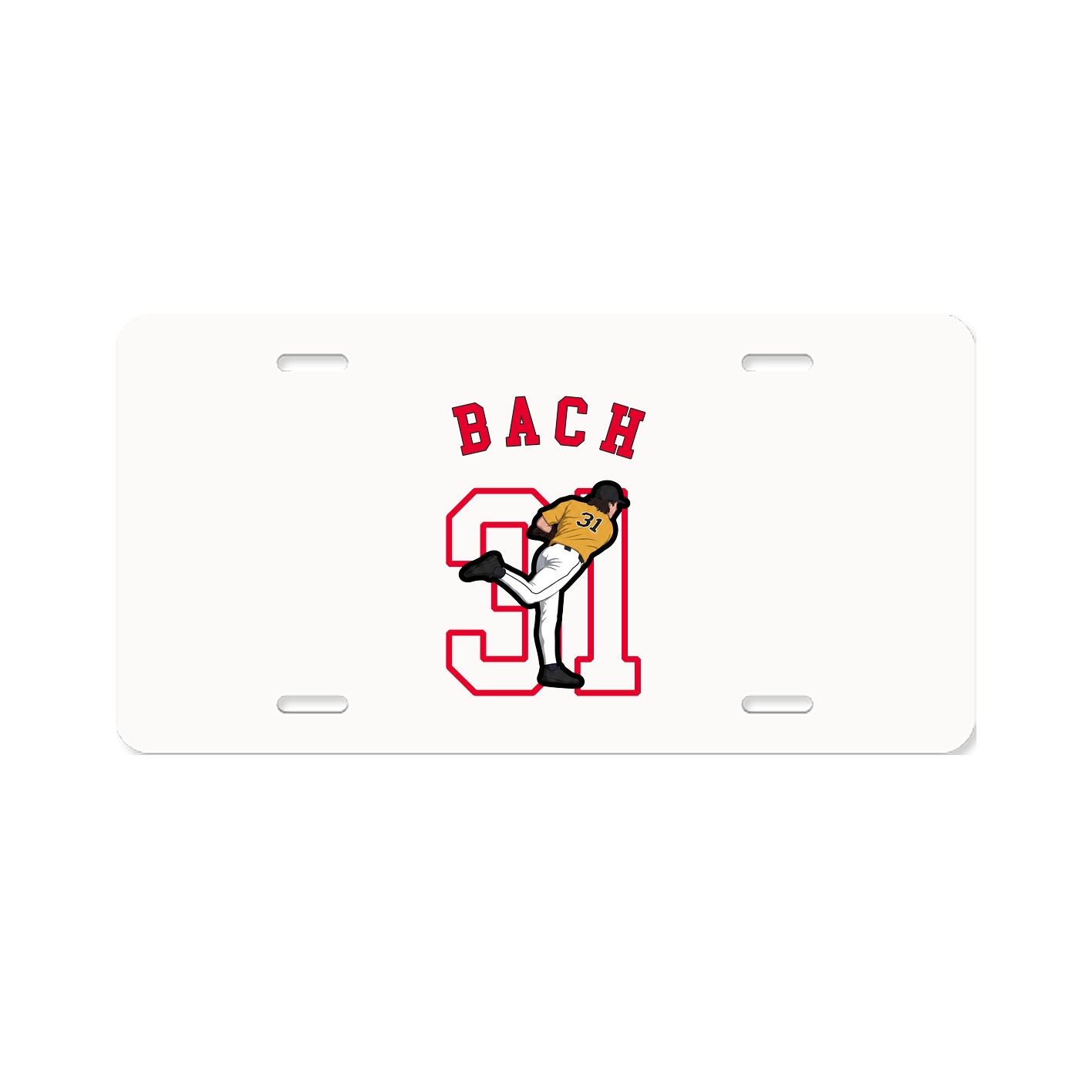 License Plate — Shirsey Arch in Classic