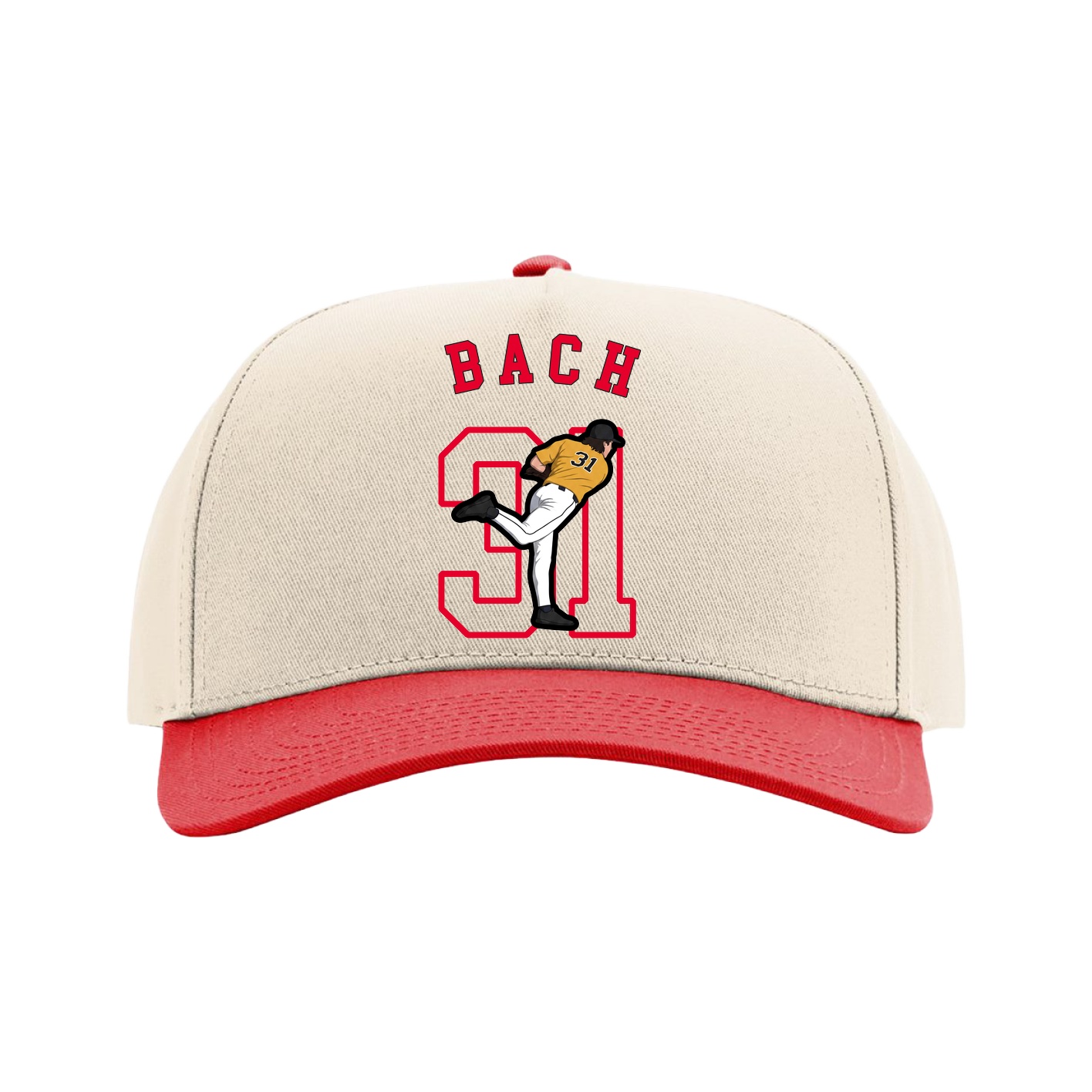 Full Fabric Five-Panel Champ Cap