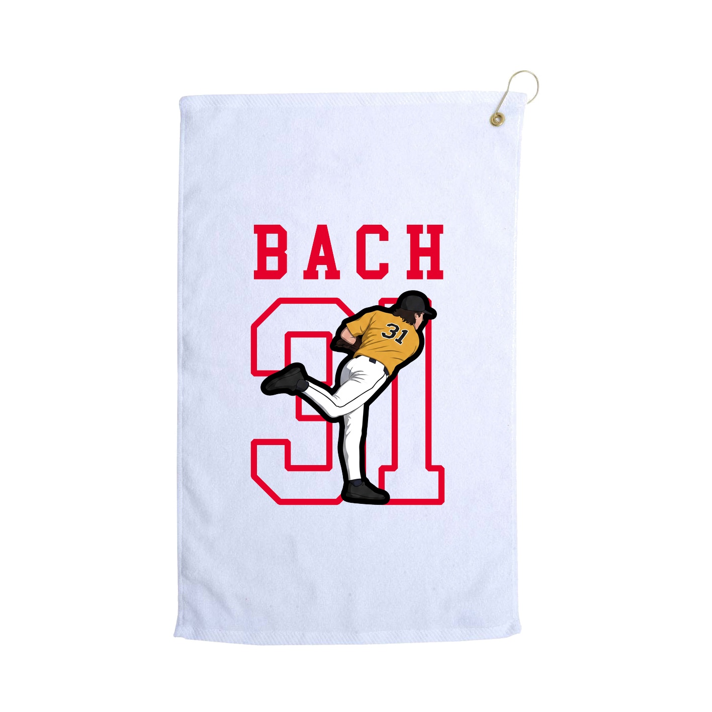 Golf Towel — Shirsey in White