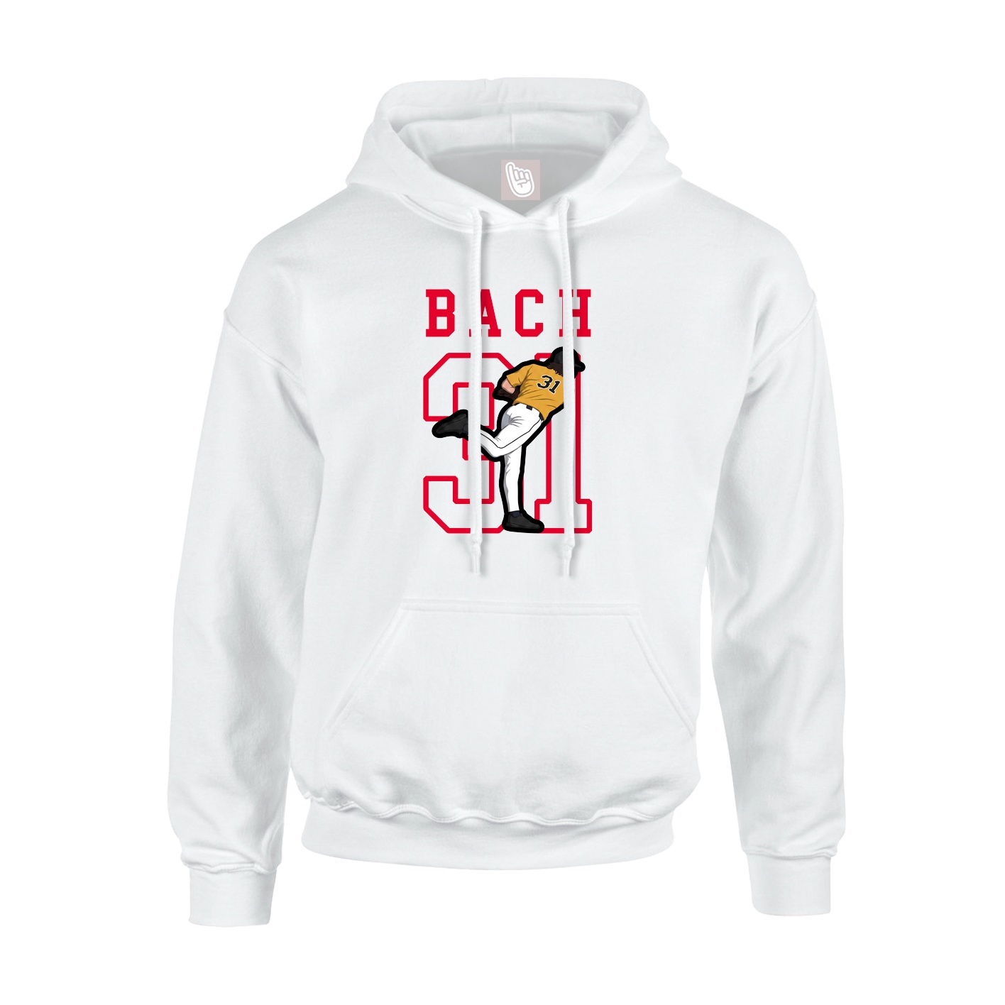 Youth Hoodie — Shirsey in White