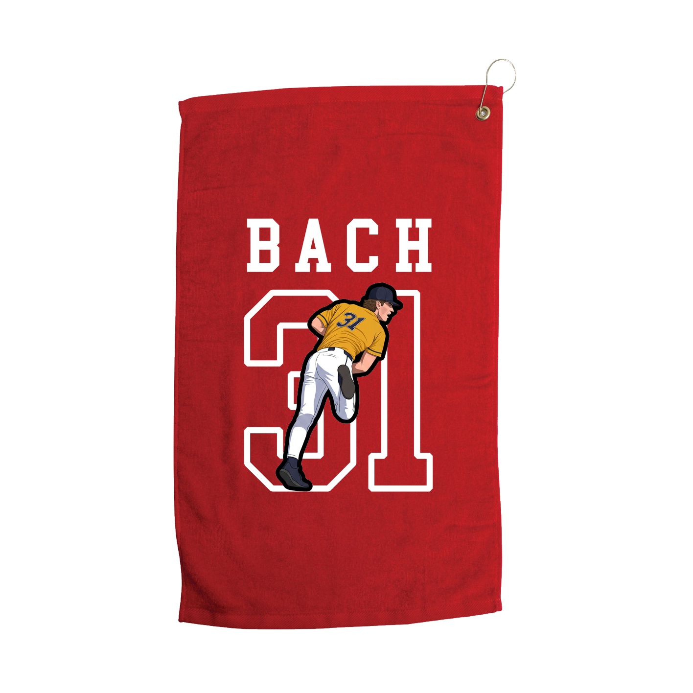 Golf Towel — Shirsey in Red