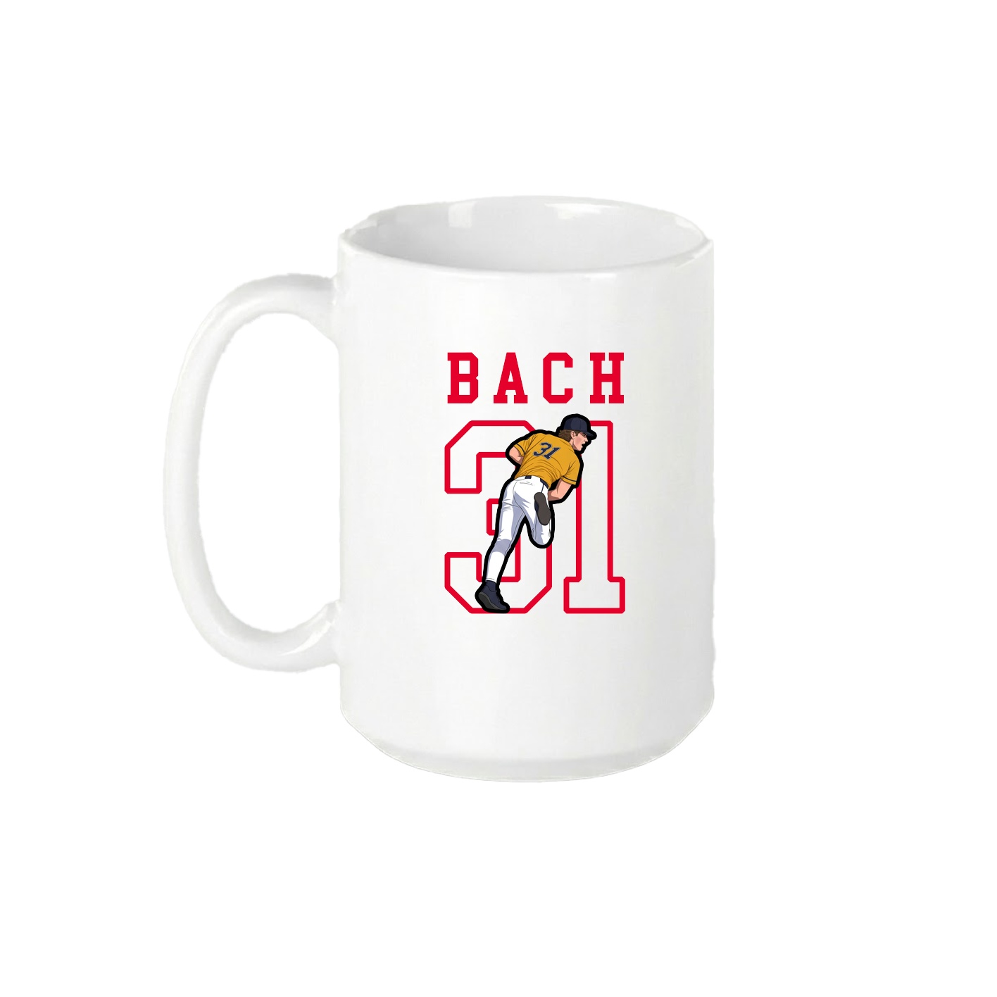 15oz Coffee Mug — Shirsey in White