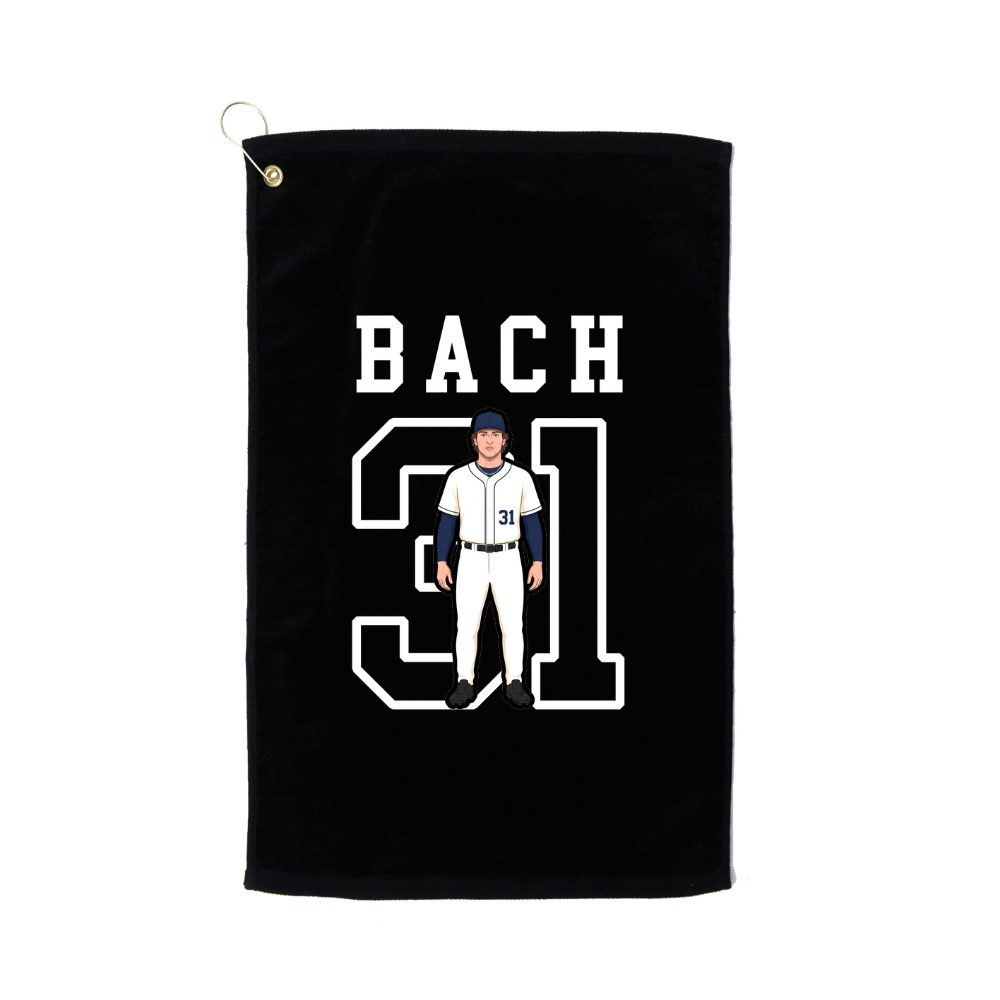 Golf Towel — Shirsey in Black
