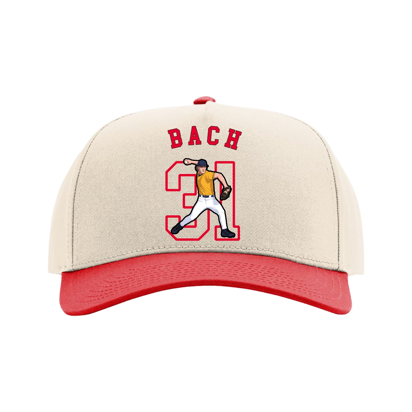 Full Fabric Five-Panel Champ Cap