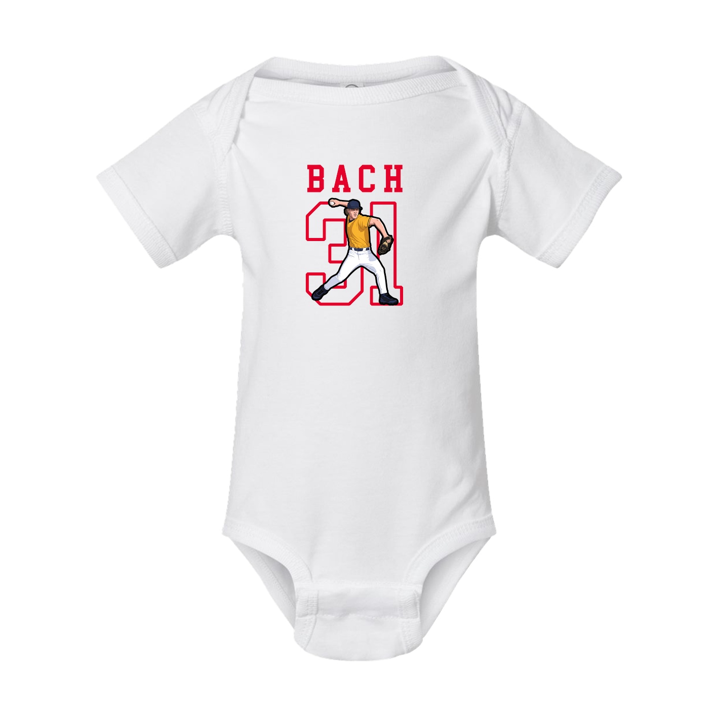 Baby Onesie — Shirsey in White