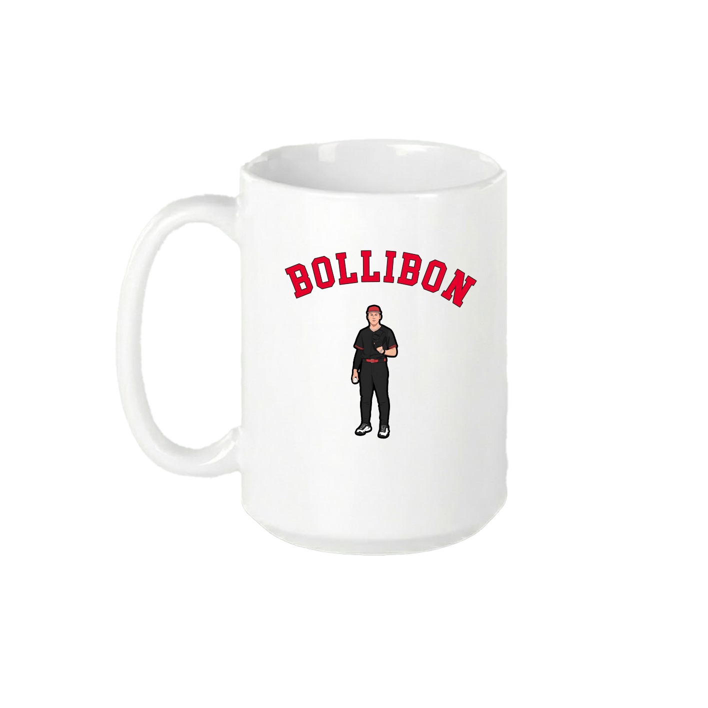 15oz Coffee Mug — Shirsey Arch in White