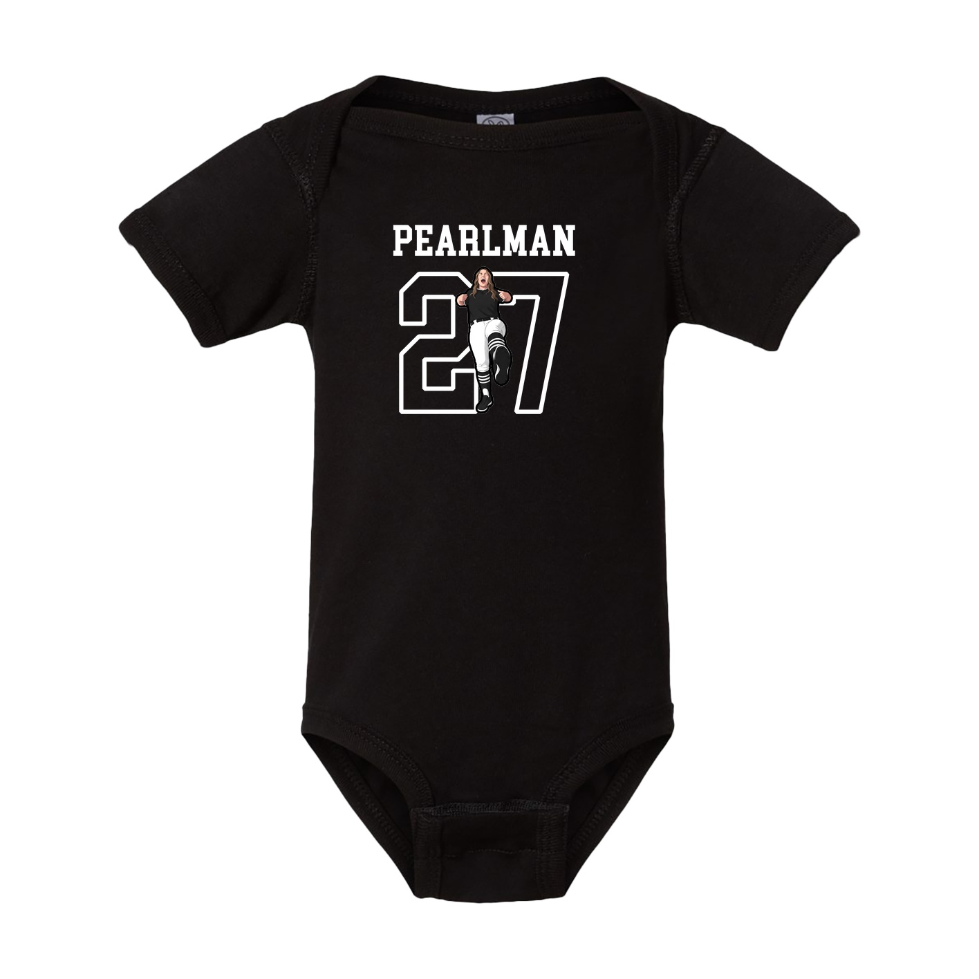 Baby Onesie — Shirsey in Black