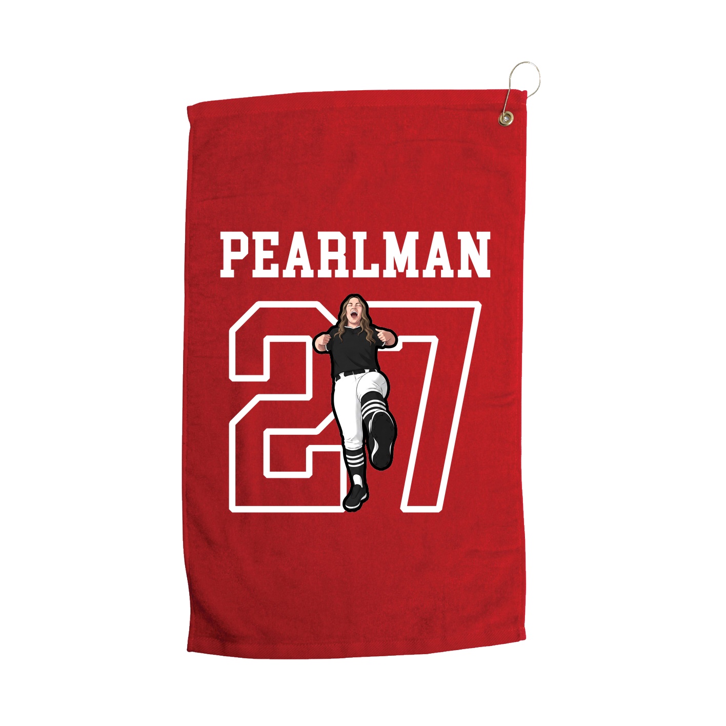 Golf Towel — Shirsey in Red