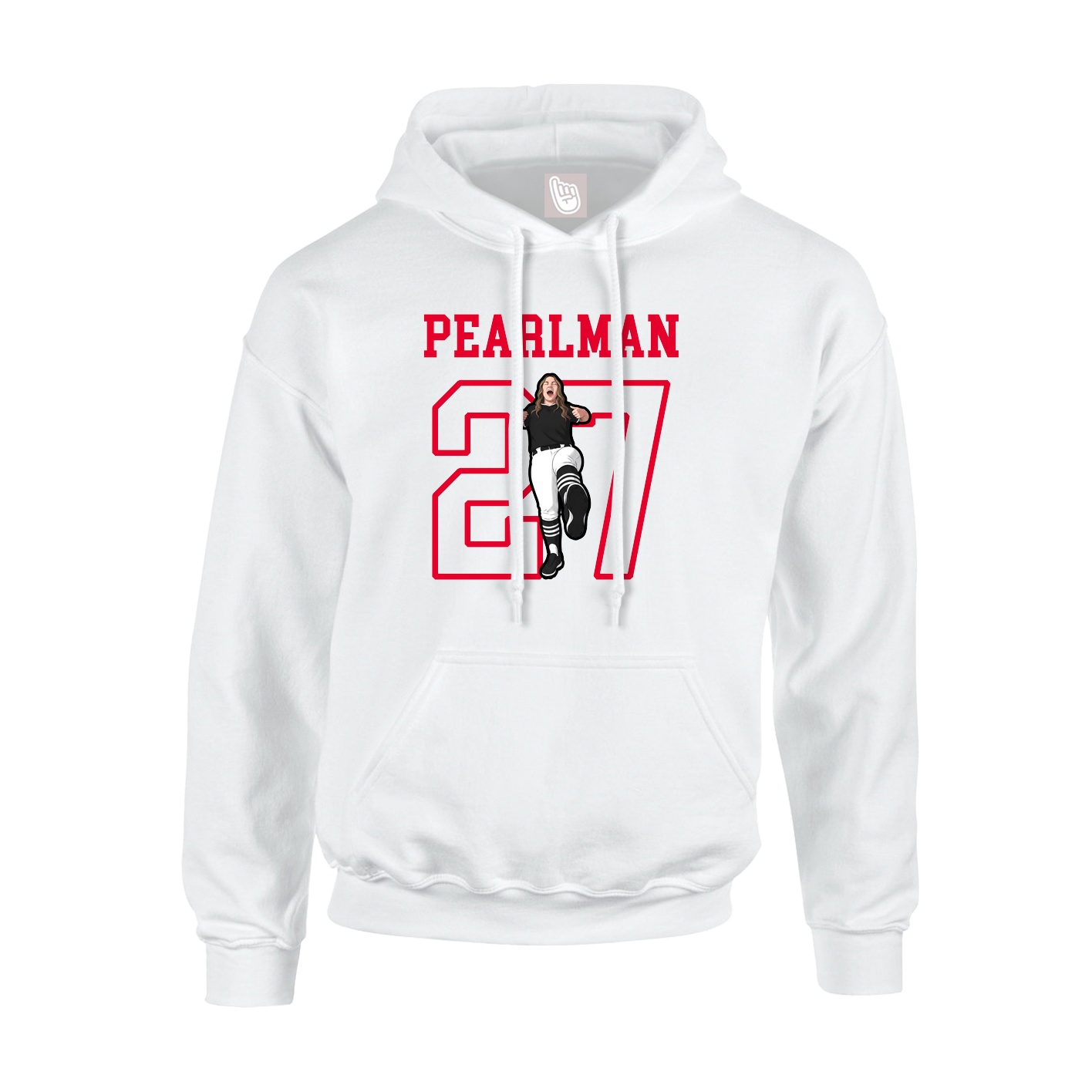 Youth Hoodie — Shirsey in White