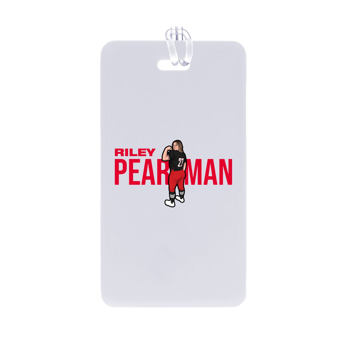 Bag Tag — Player Name in Classic