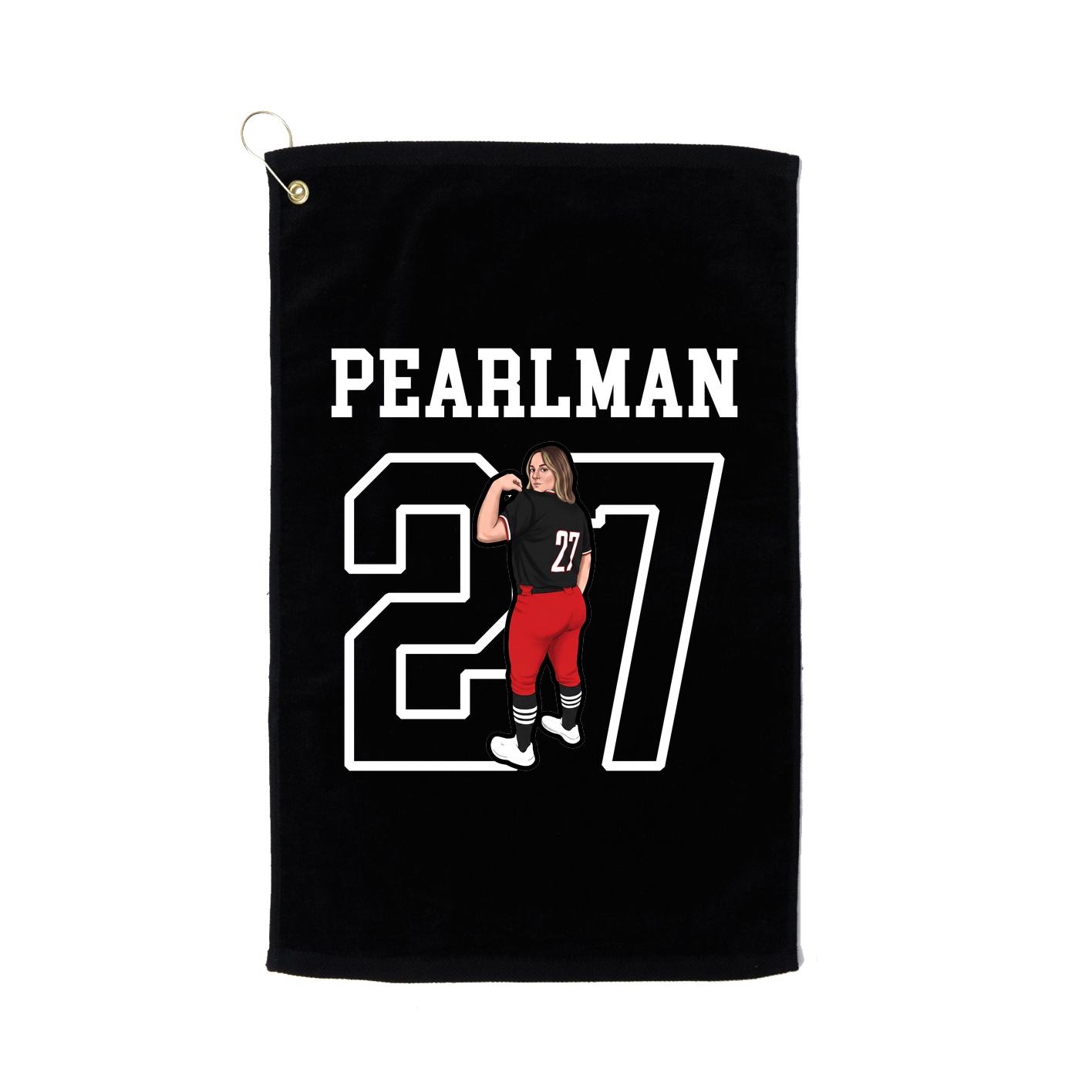 Golf Towel — Shirsey in Black