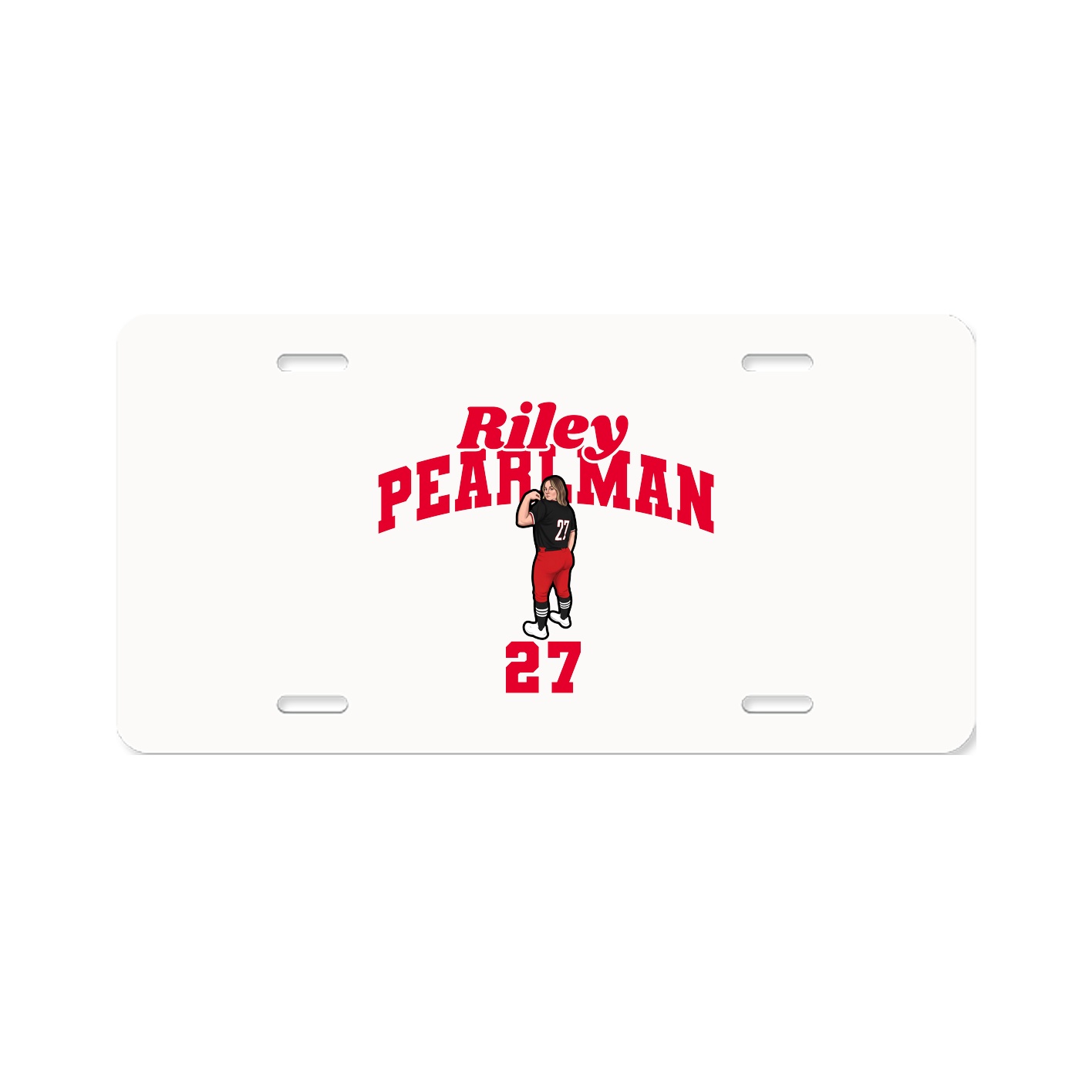License Plate — Signature Arch in Classic