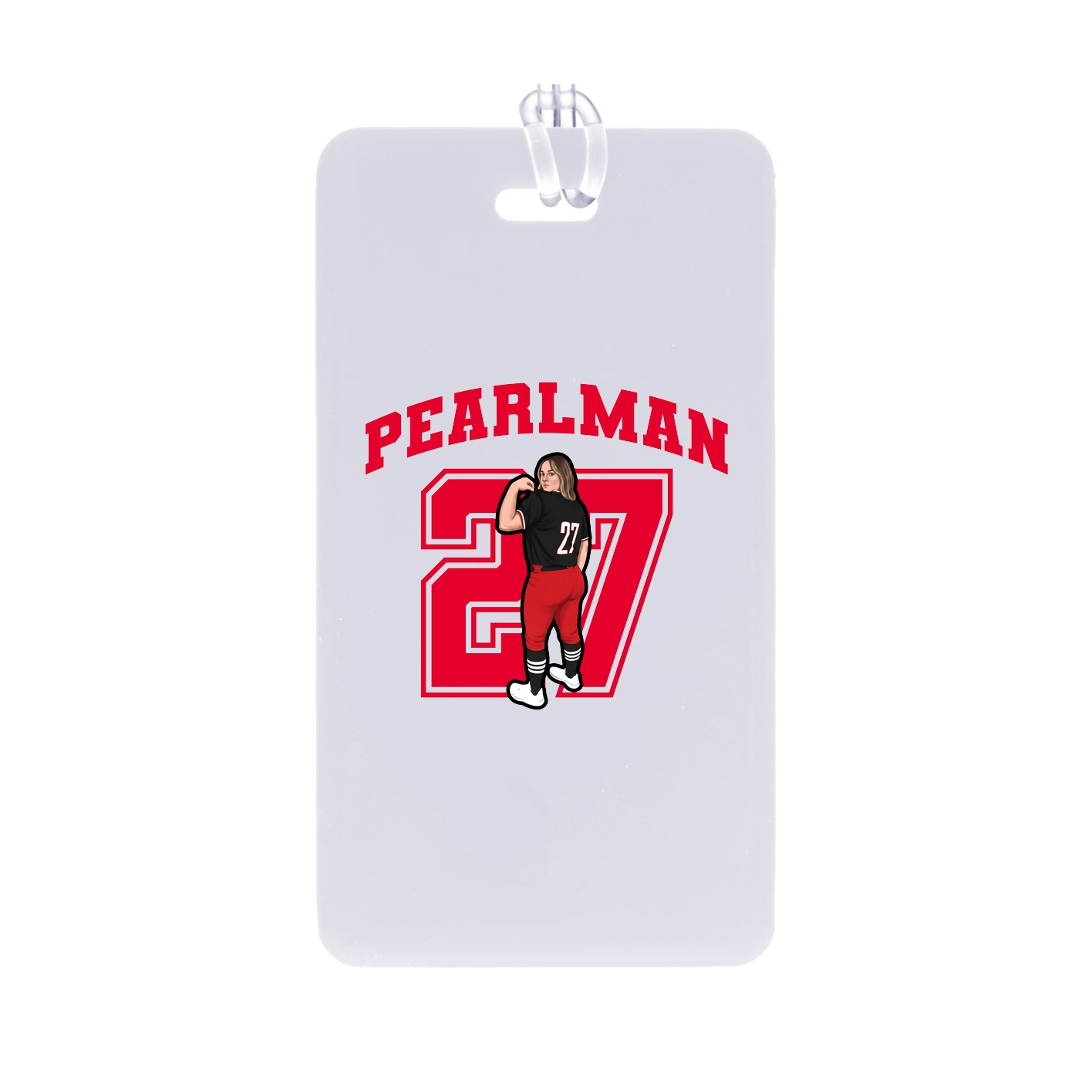 Bag Tag — Number in Classic