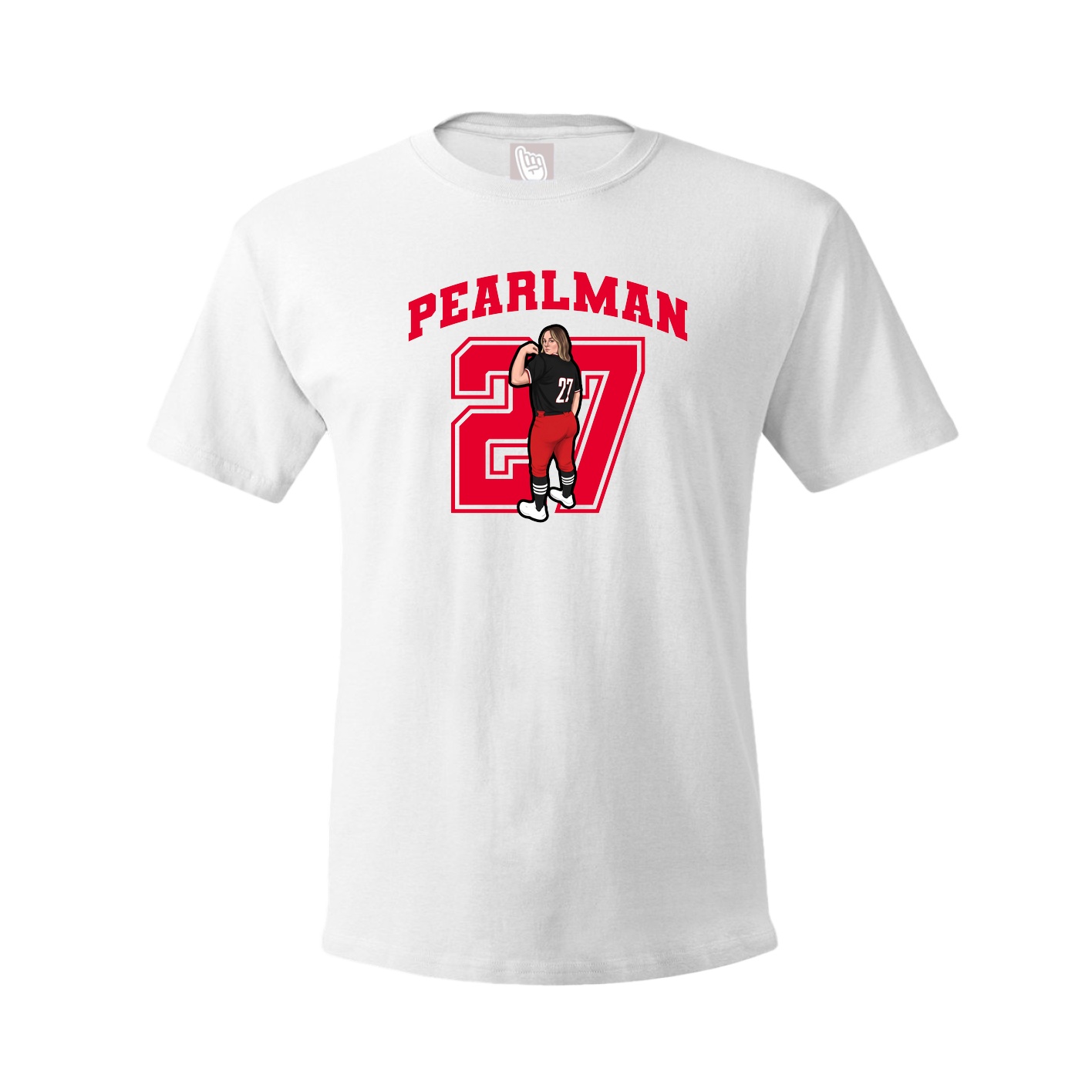 Tee — Number in White