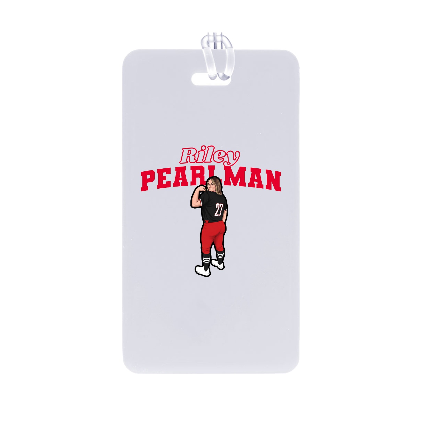 Bag Tag — Name Arch in Classic