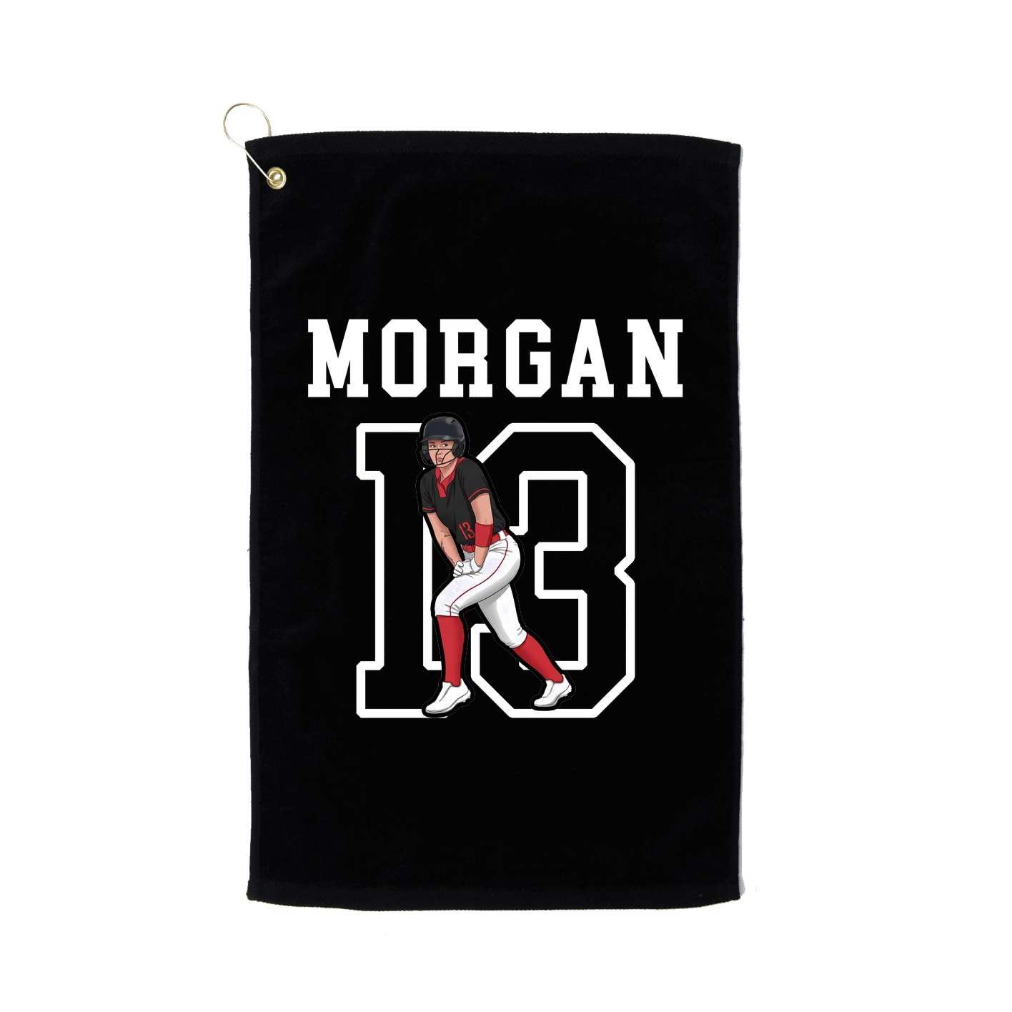 Golf Towel — Shirsey in Black
