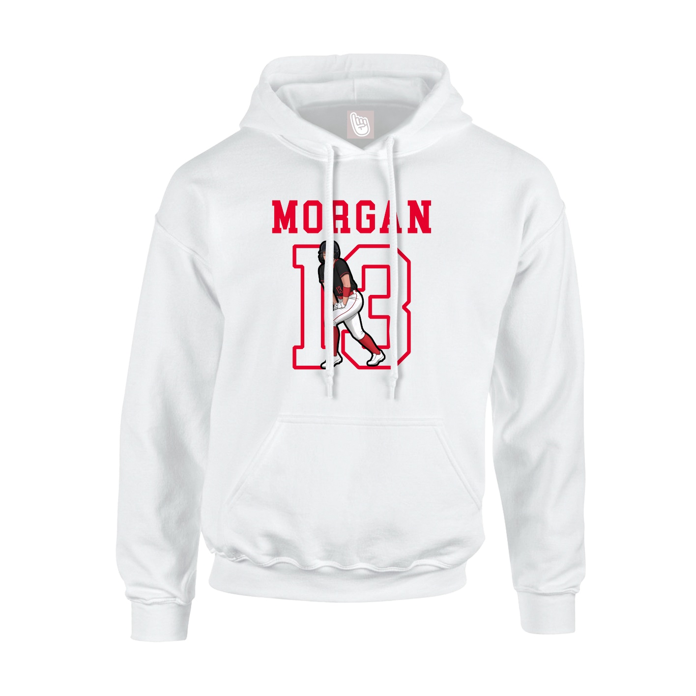 Youth Hoodie — Shirsey in White