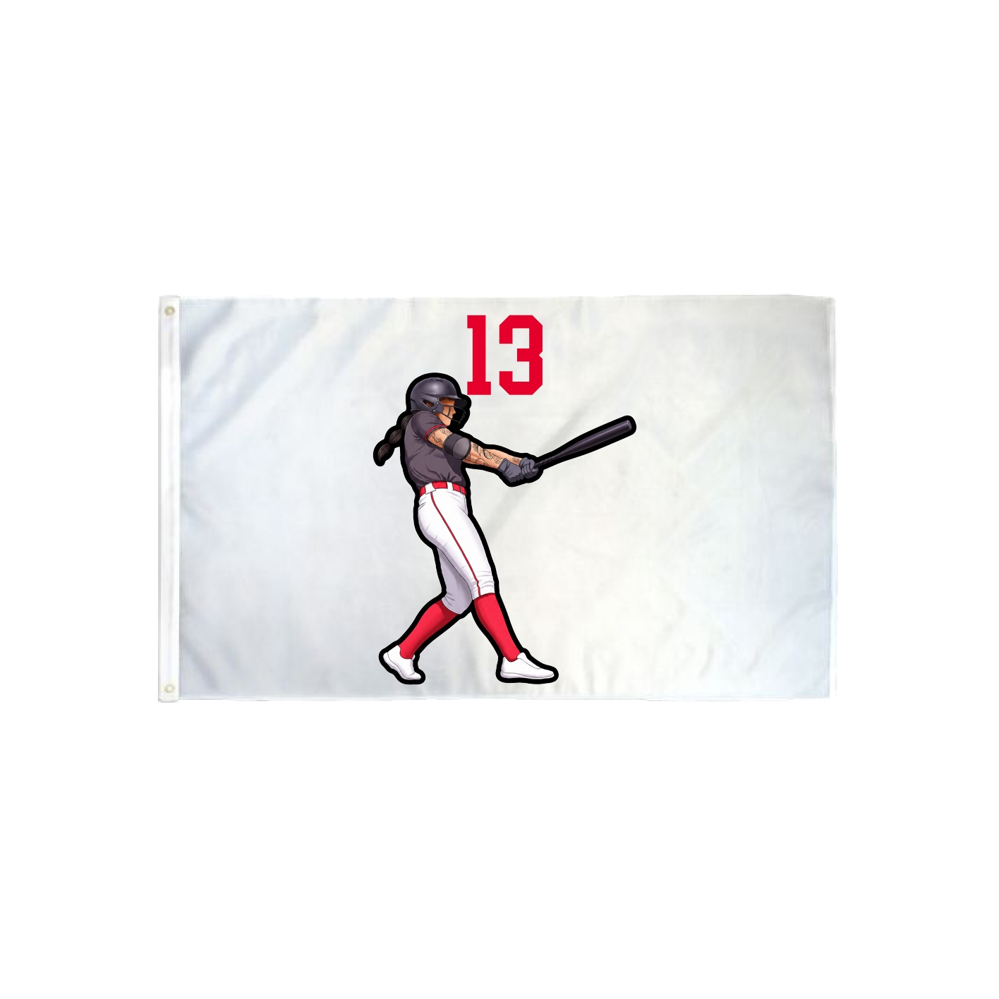 3x5 Flag — Number Top in Classic