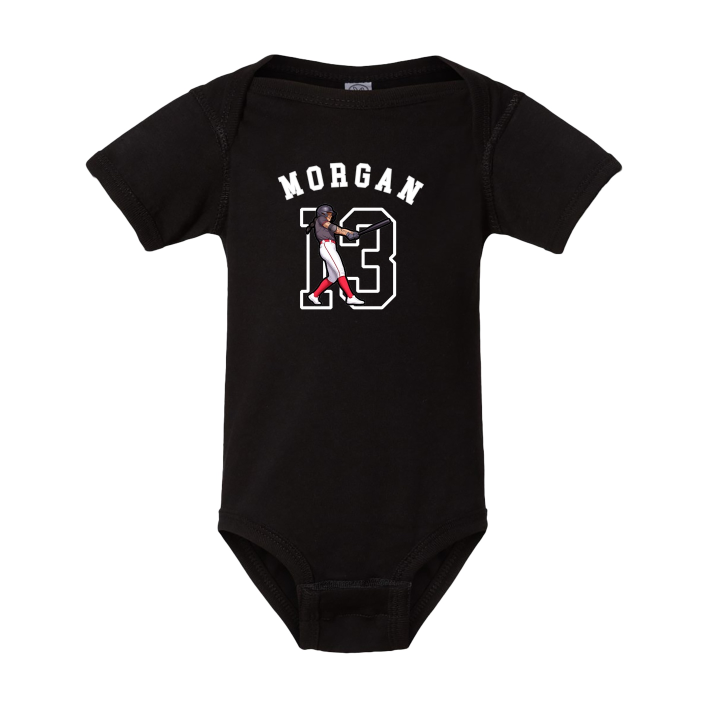 Baby Onesie — Shirsey Arch in Black