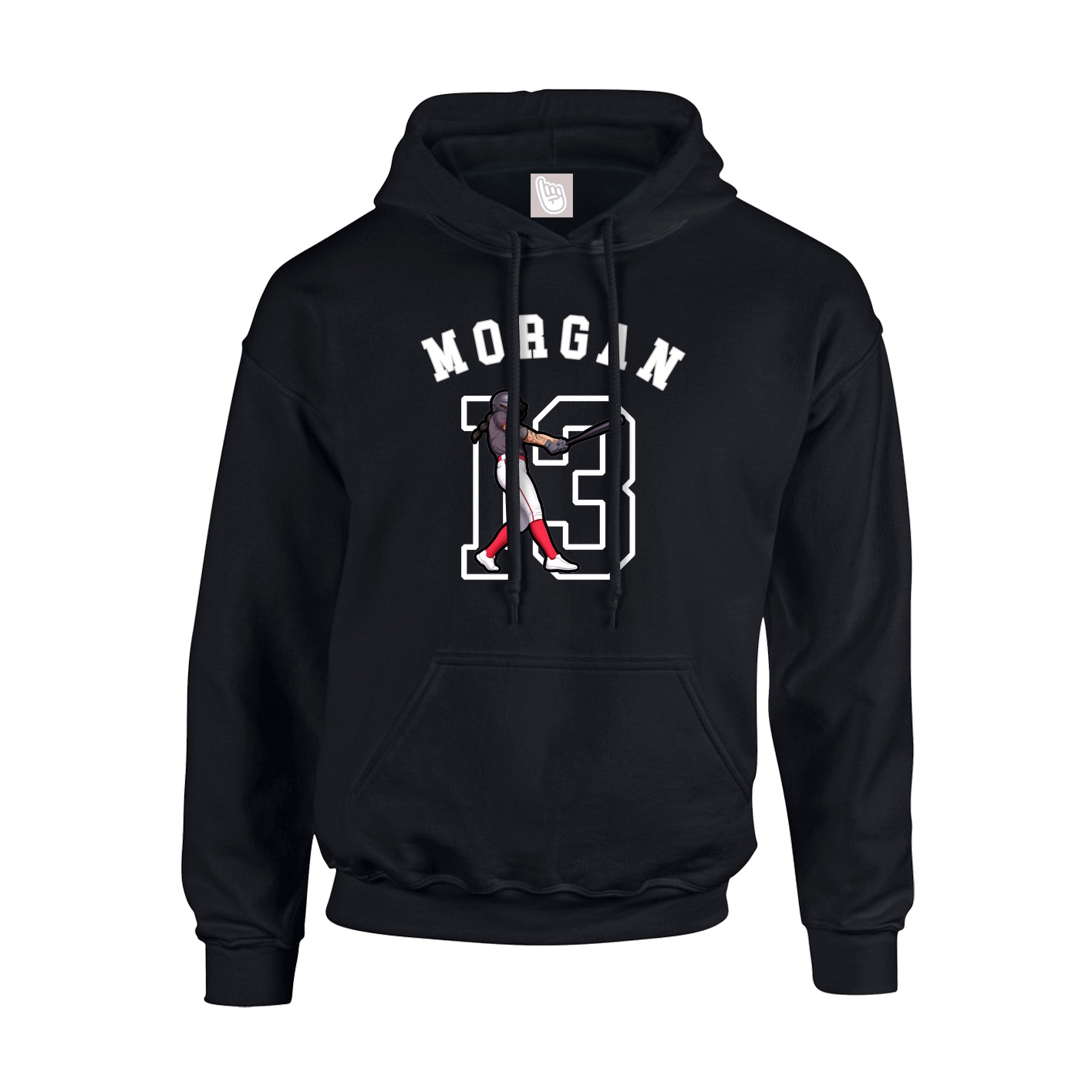 Youth Hoodie — Shirsey Arch in Black
