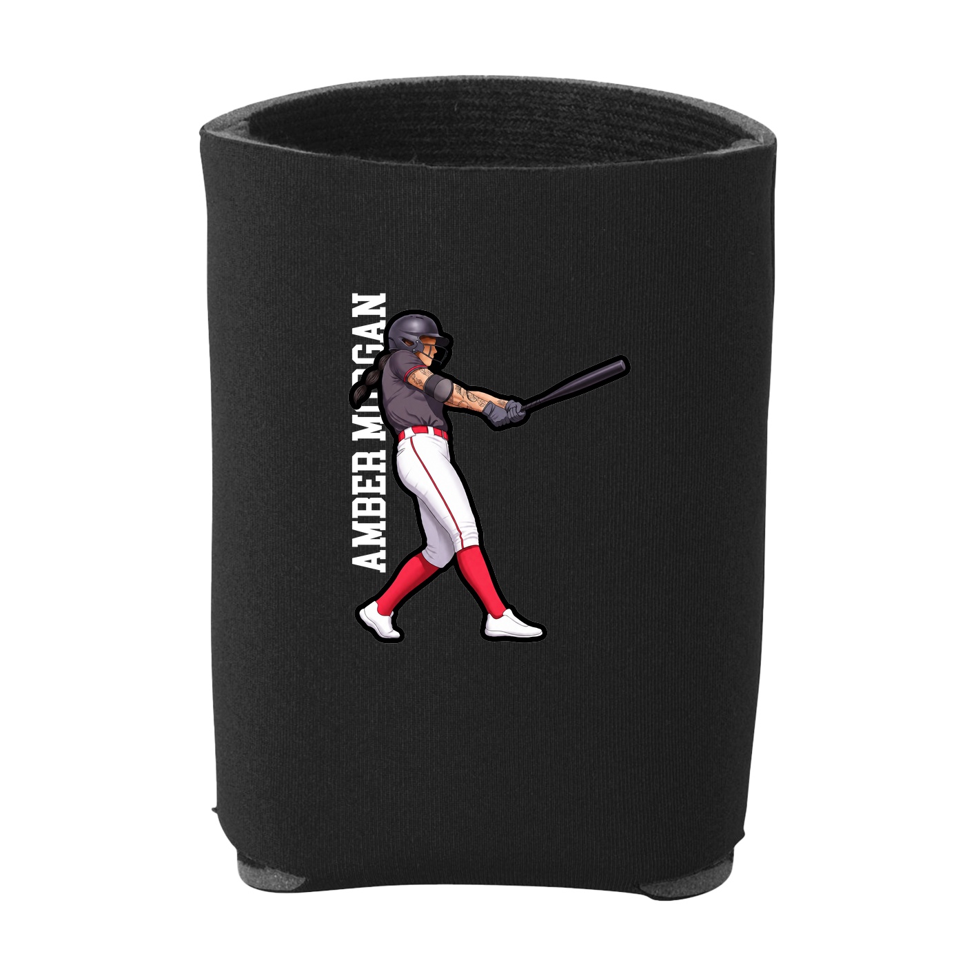 Can Holder — Name Vertical in Black