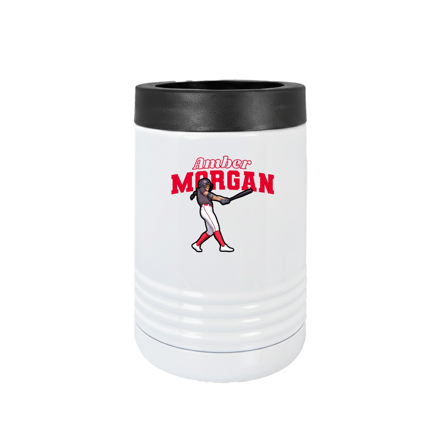 Beverage Holder — Name Arch in White