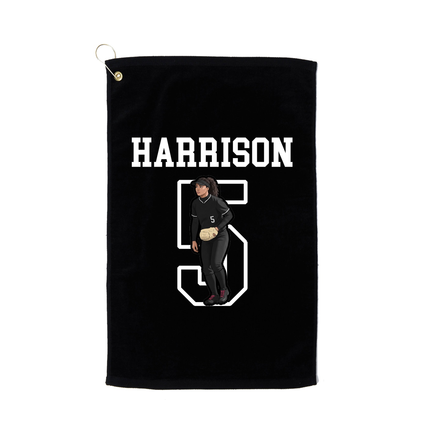 Golf Towel — Shirsey in Black