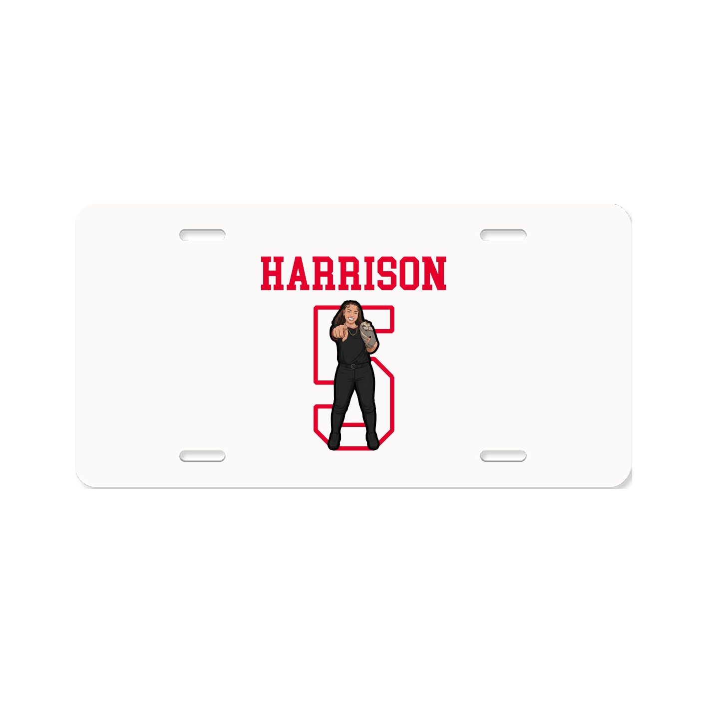 License Plate — Shirsey in Classic
