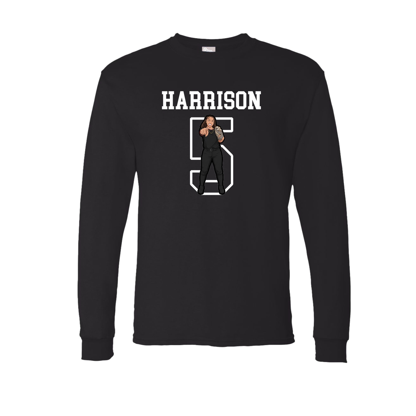Long Sleeve Tee — Shirsey in Black