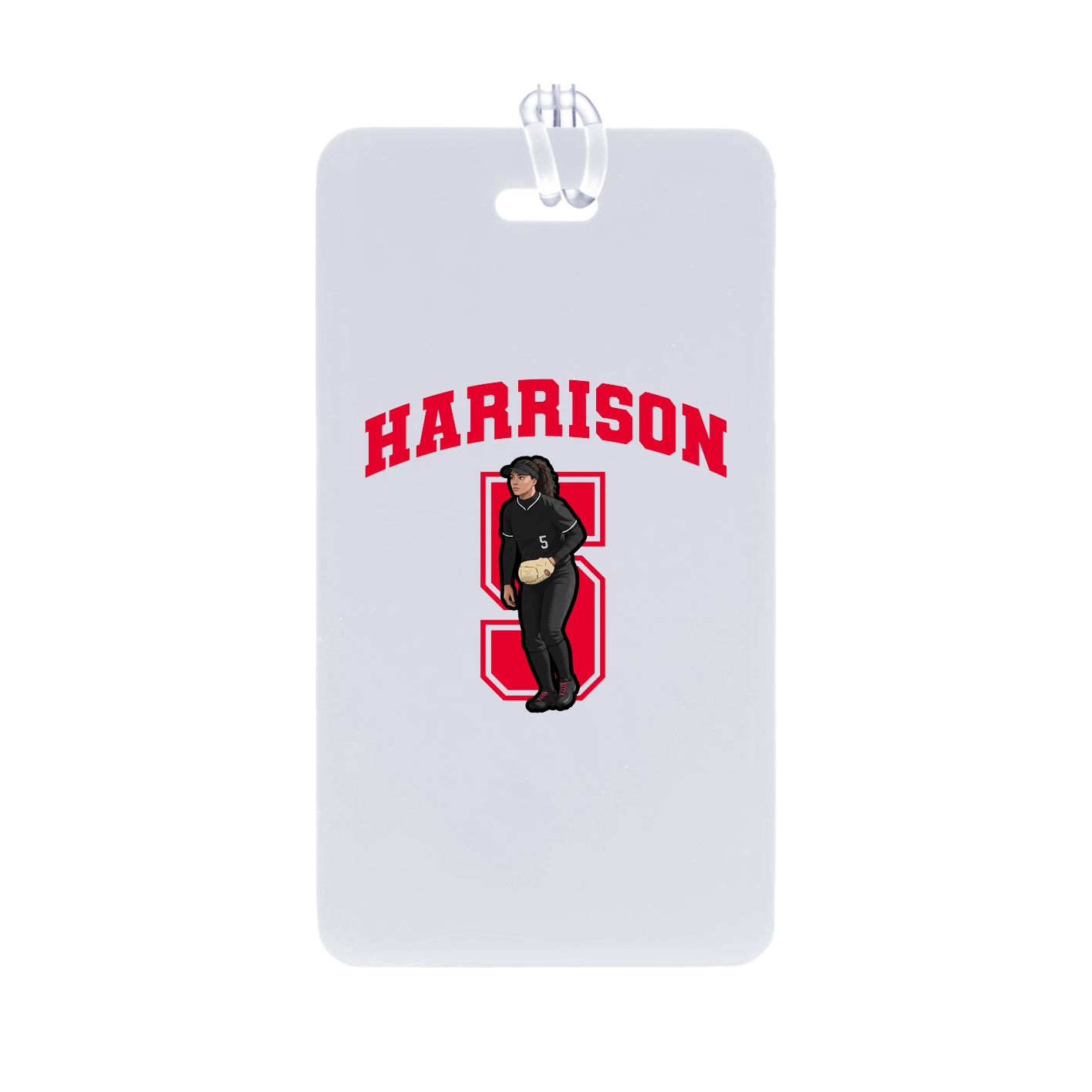 Bag Tag — Number in Classic